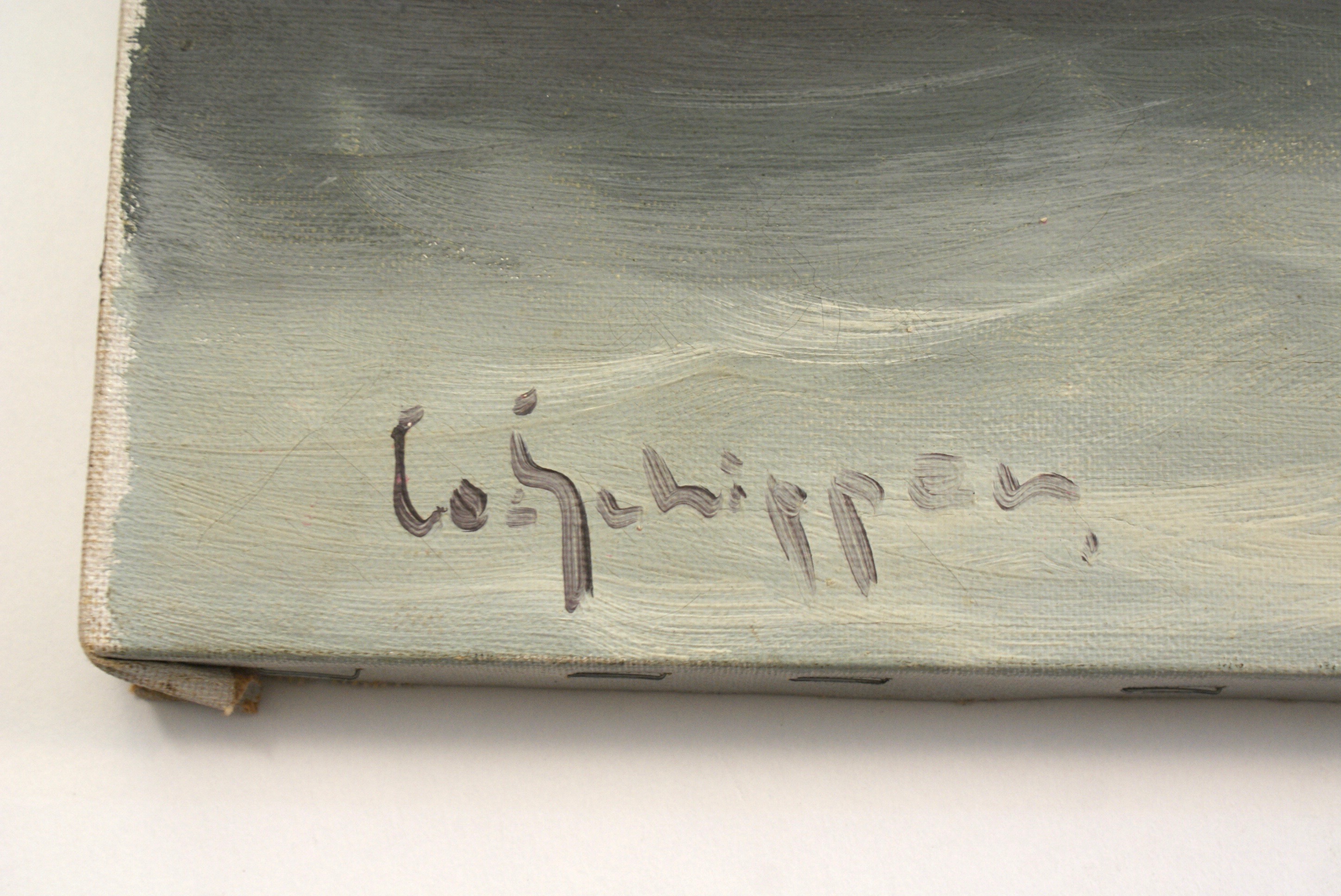 Cornelius Schipper Original Oil on Canvas Painting