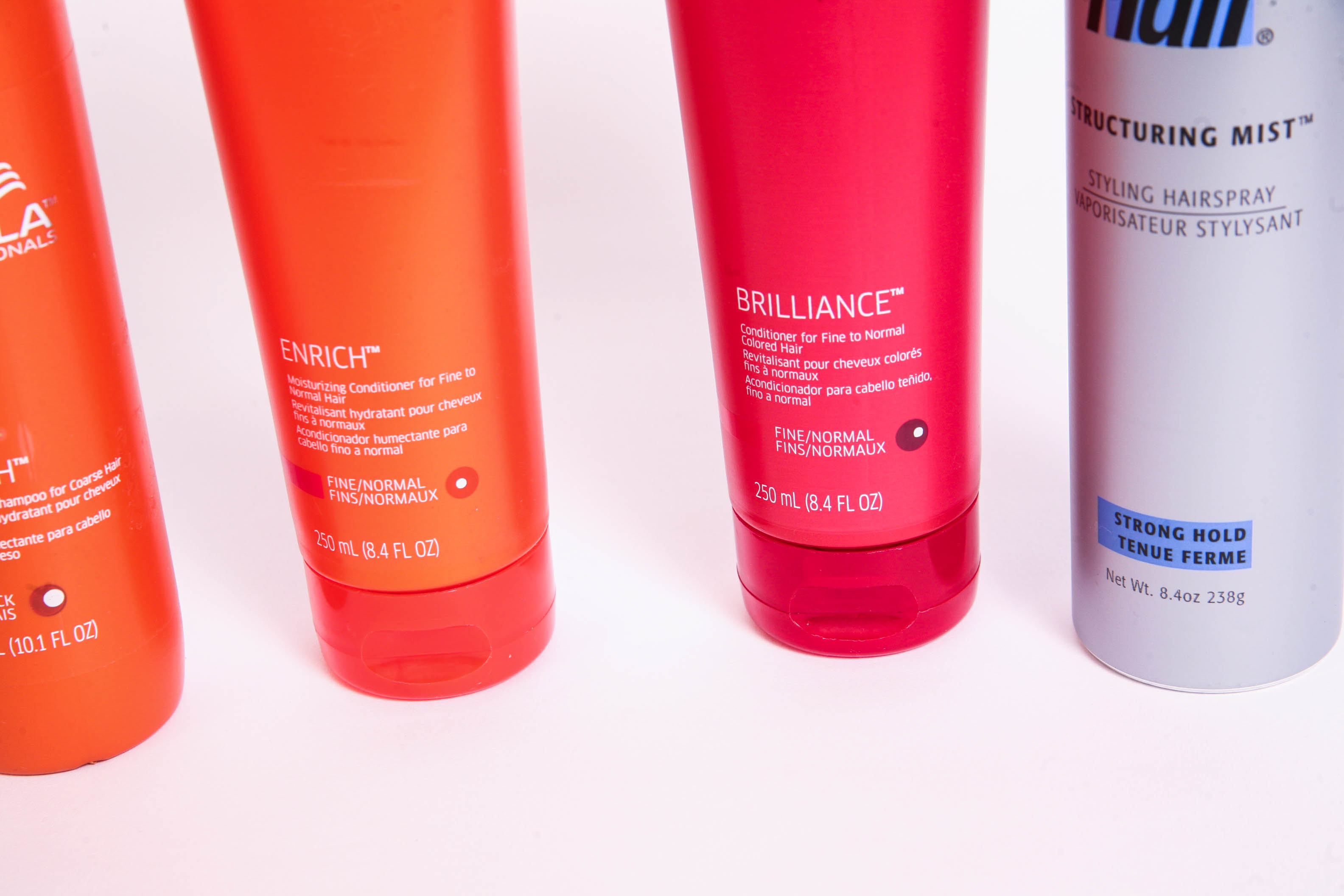 Collection of New Wella Hair Care Products