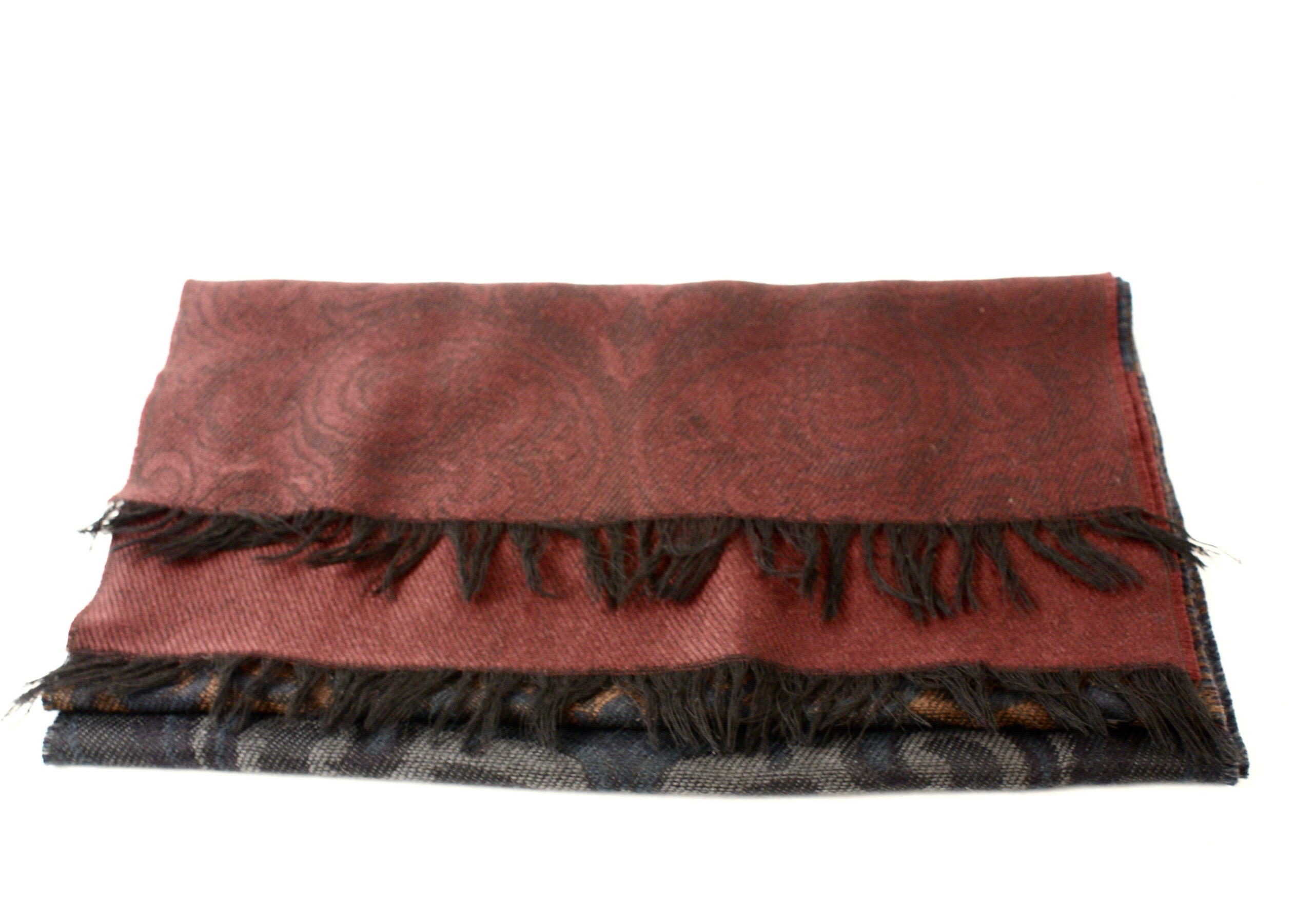 Vintage 1980s Neiman Marcus Wool and Cashmere Scarves