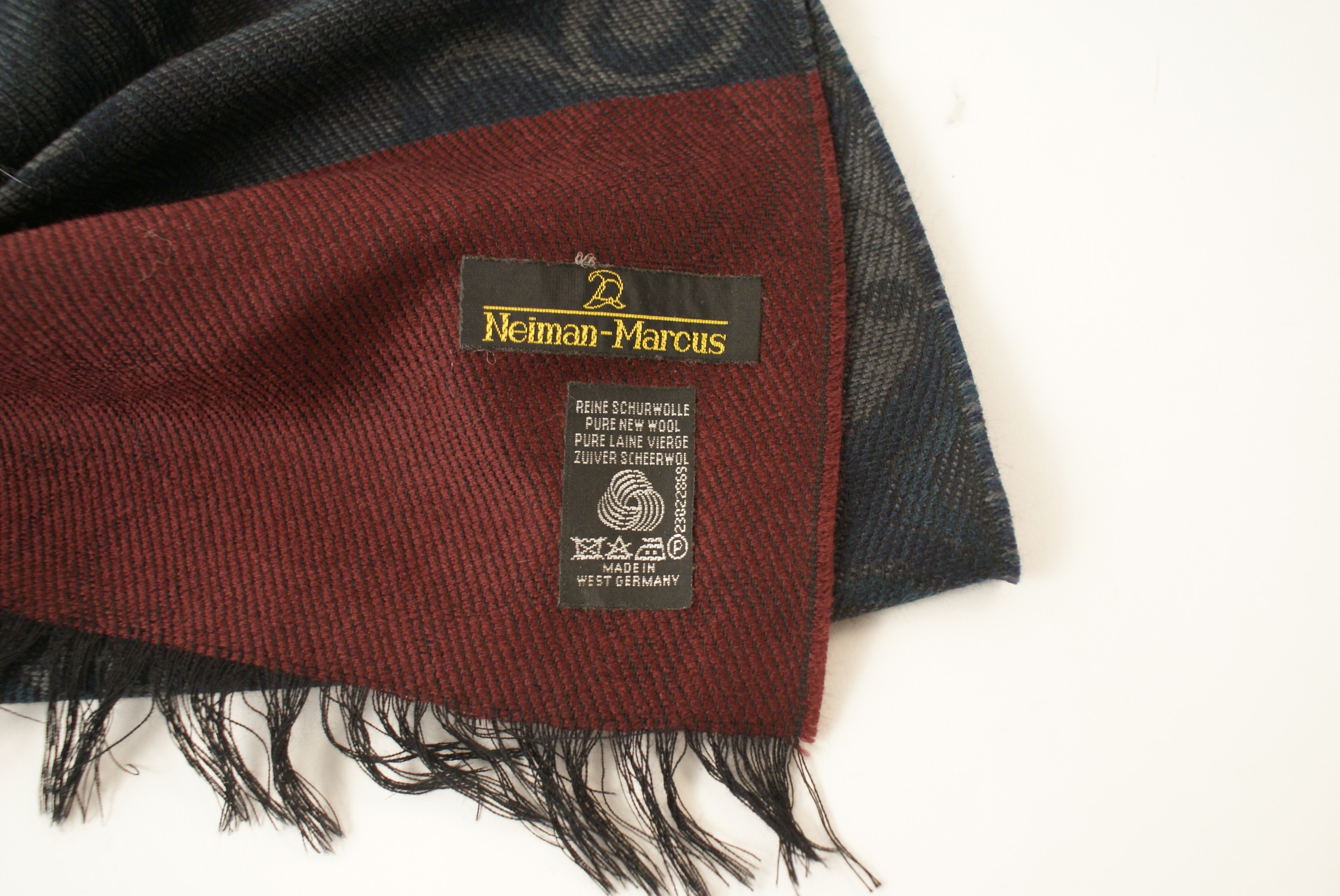 Vintage 1980s Neiman Marcus Wool and Cashmere Scarves