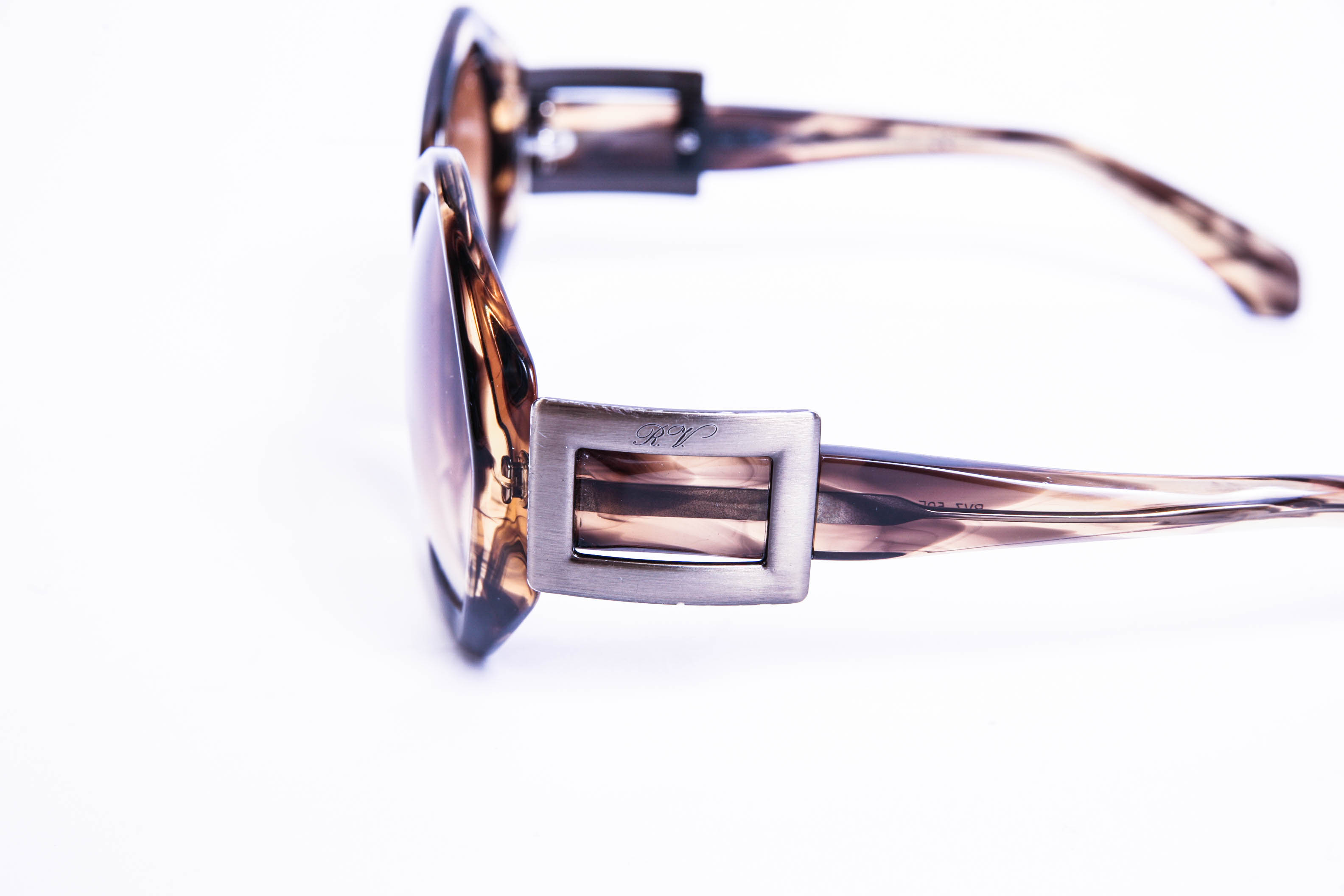 Roger Vivier Pentagon Sunglasses