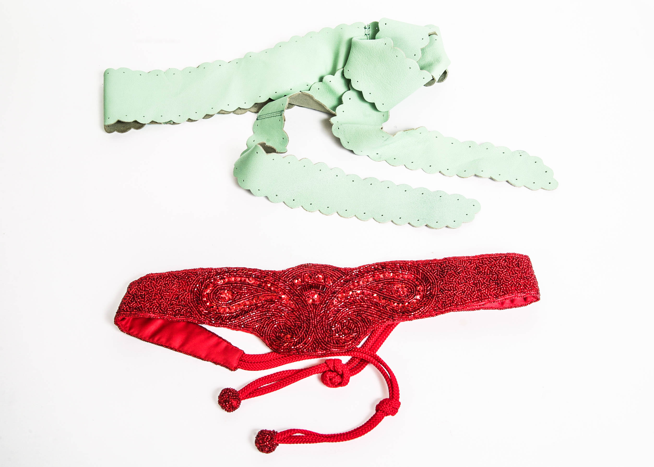 Duo of Vintage Designer Belts Including Dorothy Perkins