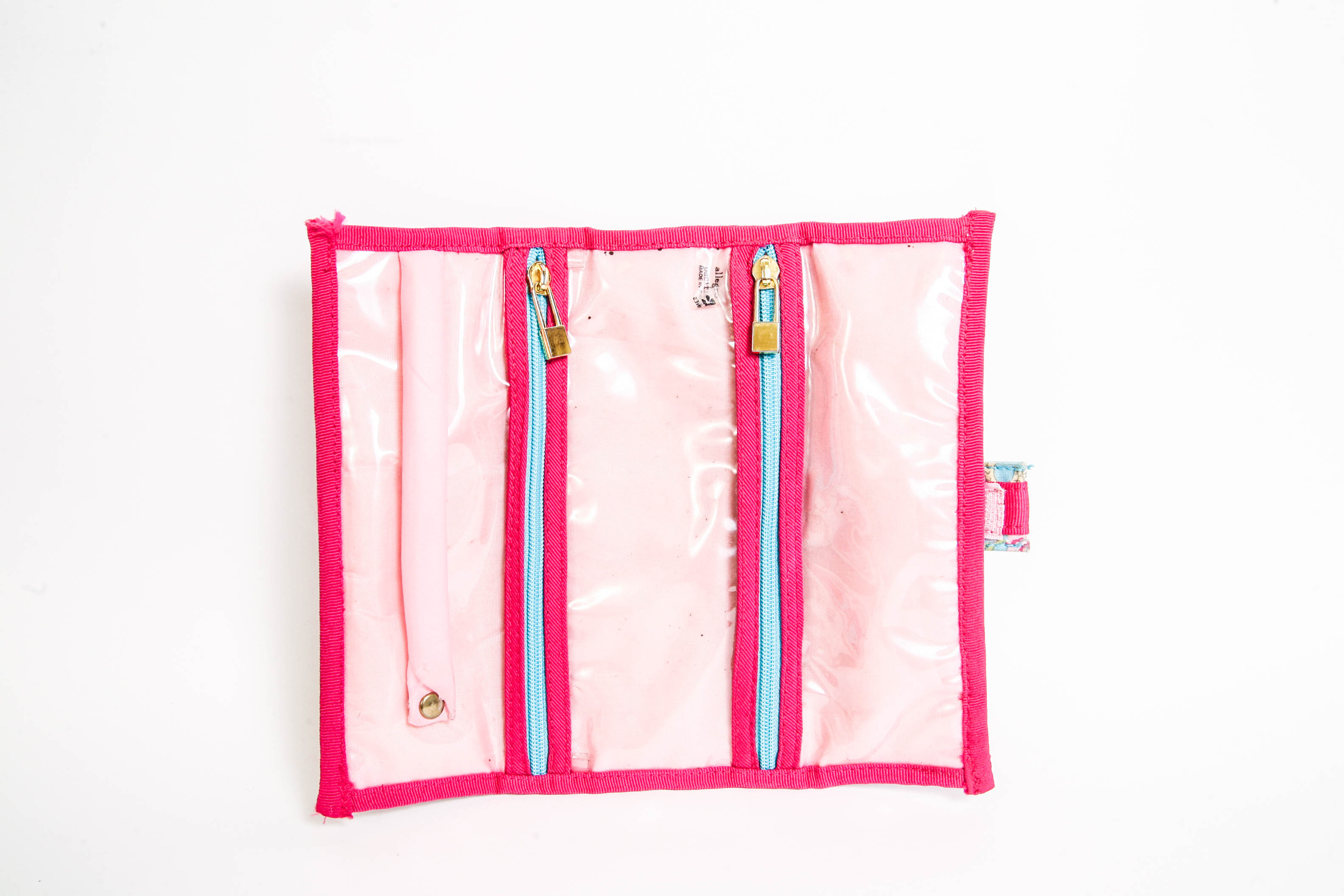 Assortment of Makeup Bags and Fossil Boxes