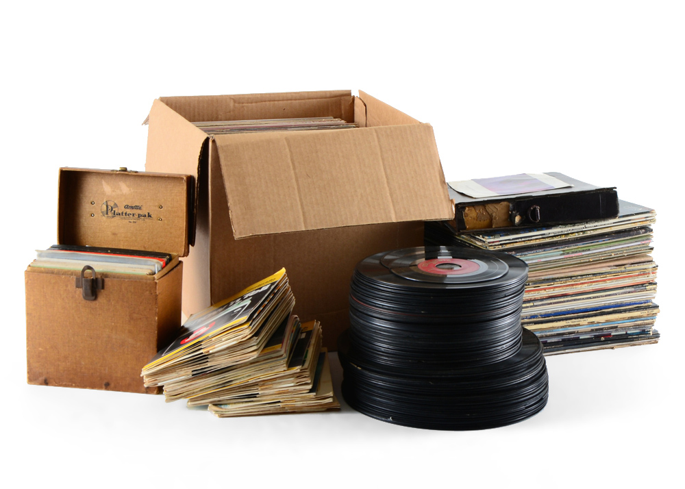 Medley of Vinyl Records