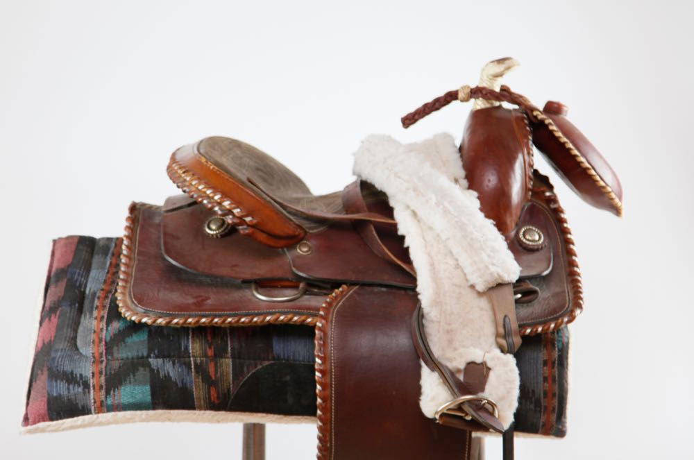 Western Style Horse Saddle by Buffalo Saddlery