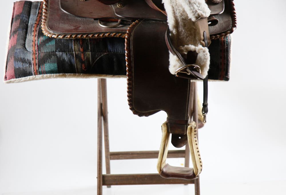 Western Style Horse Saddle by Buffalo Saddlery