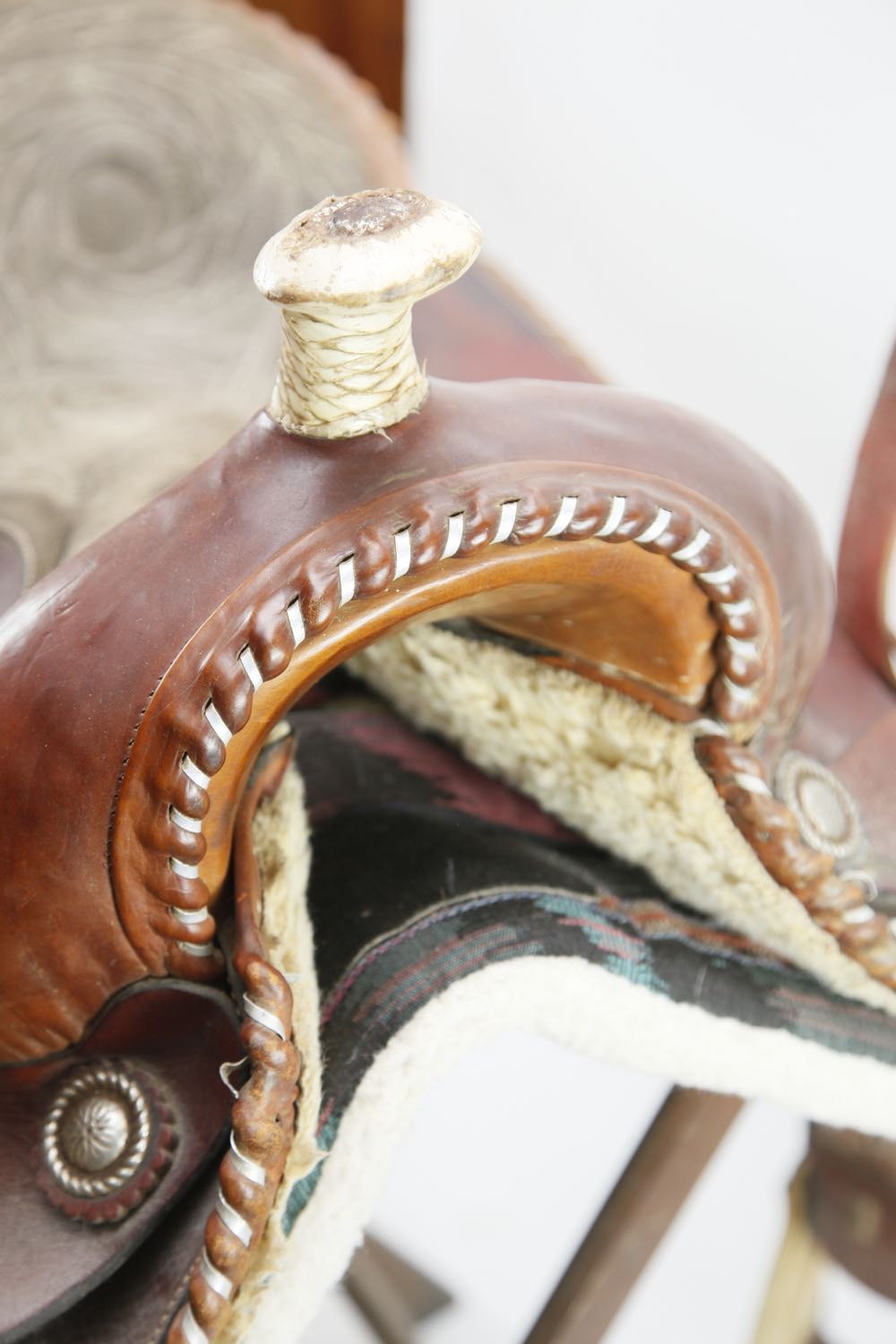 Western Style Horse Saddle by Buffalo Saddlery