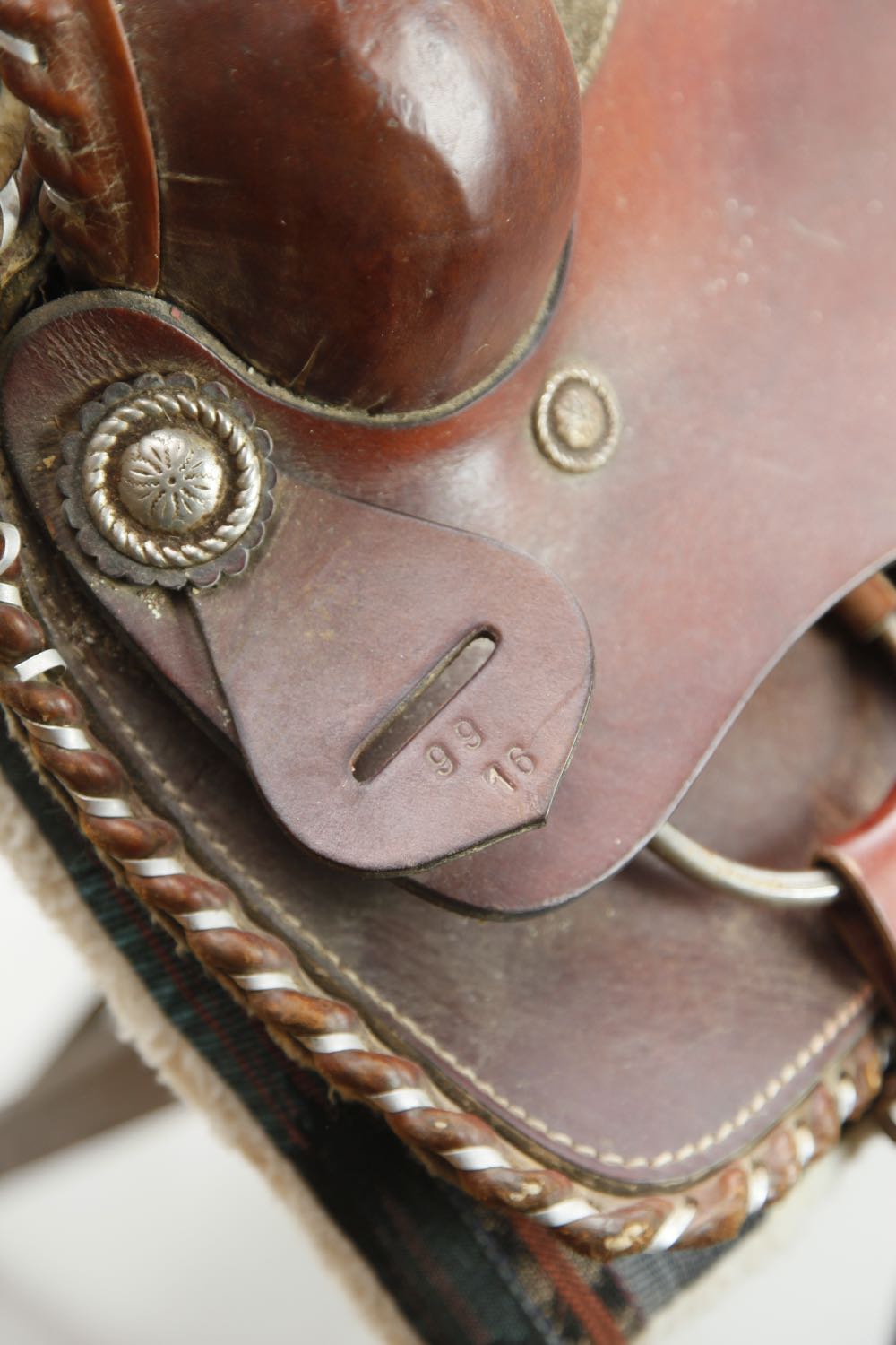 Western Style Horse Saddle by Buffalo Saddlery