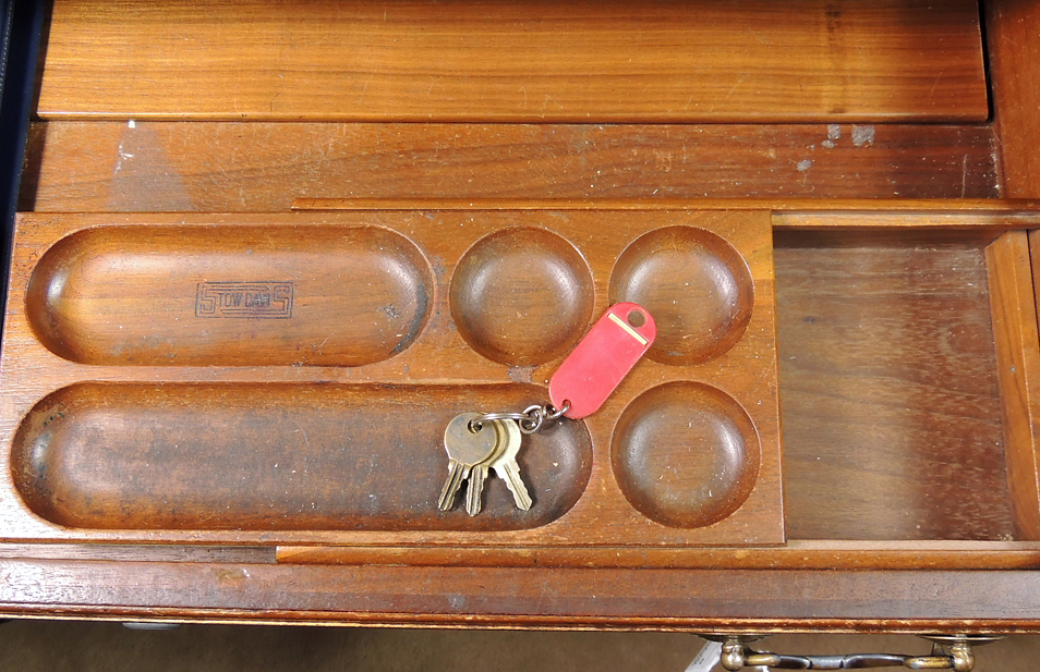 Stow & Davis Executive Walnut Desk