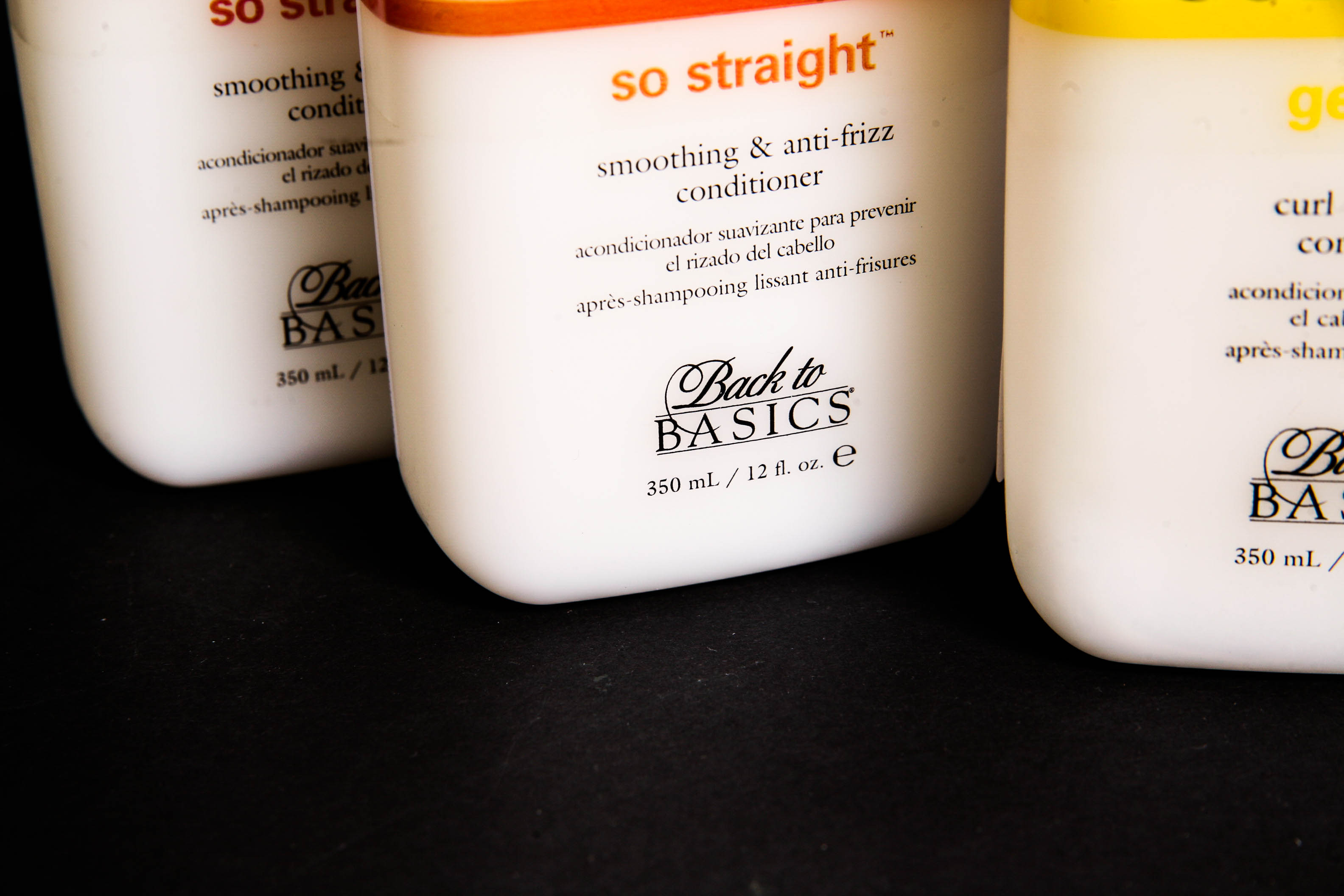 Collection of New Back to Basics Hair Products