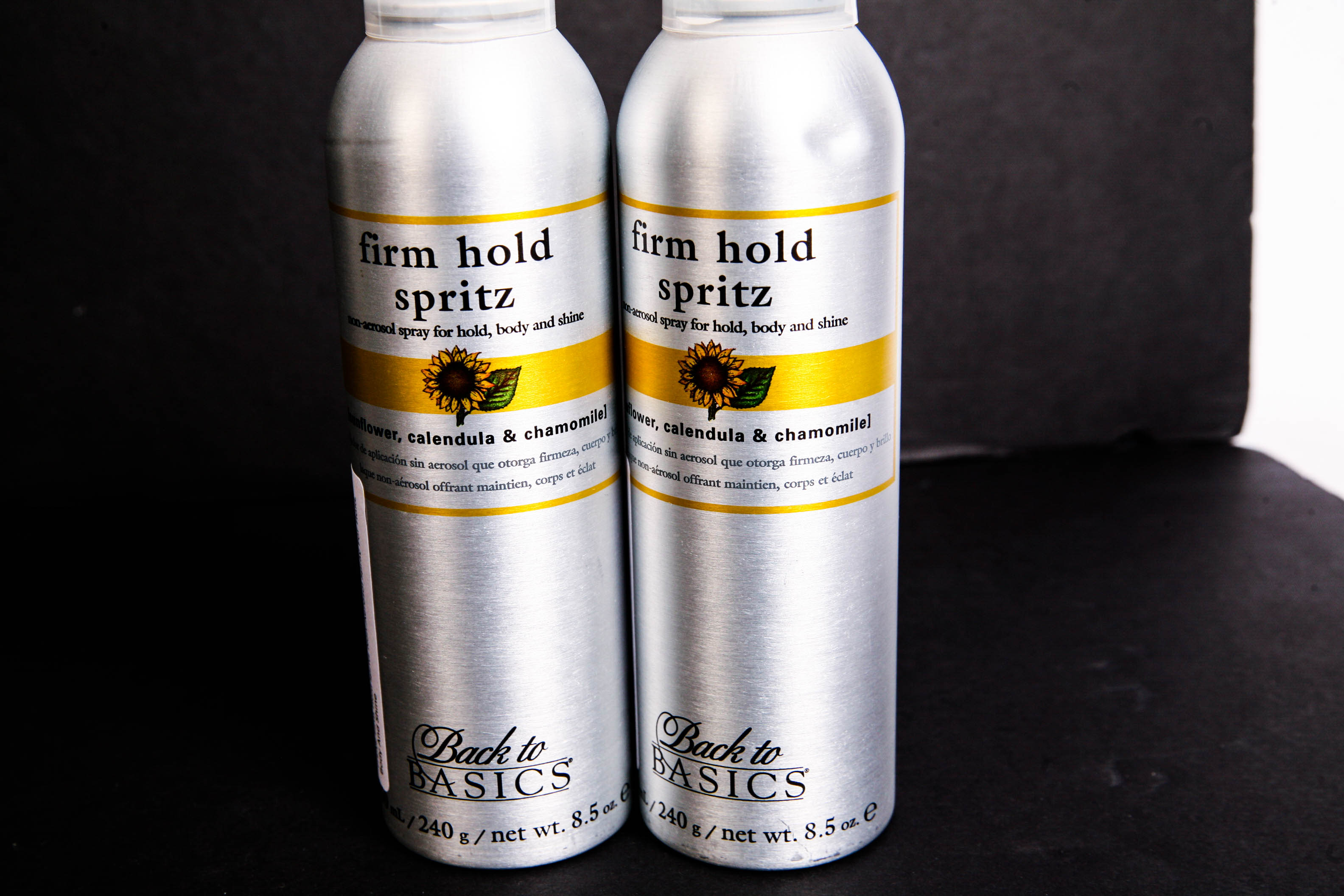 Collection of New Back to Basics Hair Products