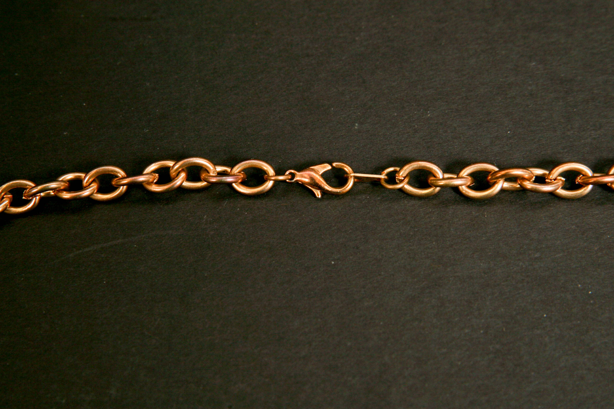 White and Gold Colored Chain Belt