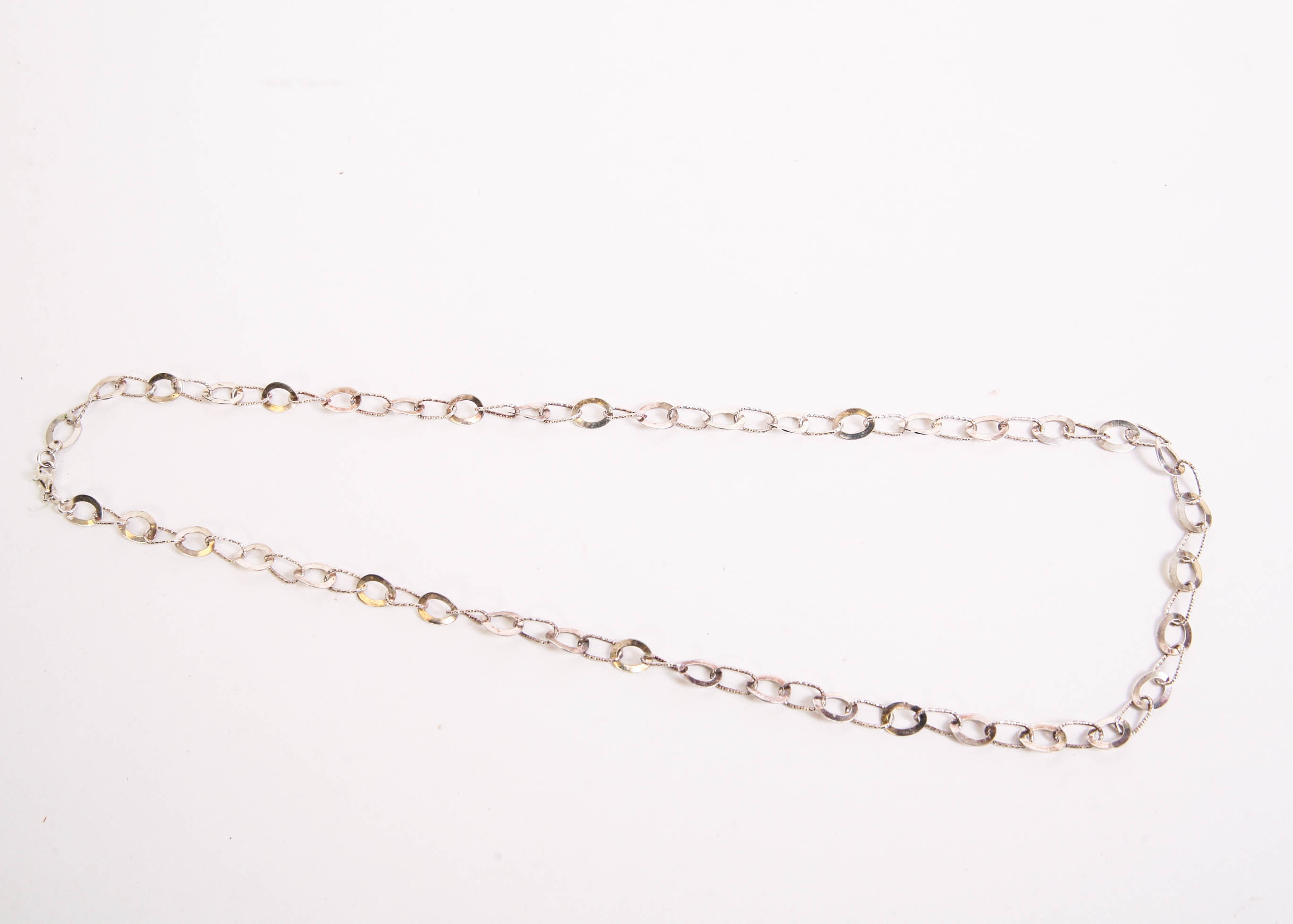 Sterling Silver Link Necklace
