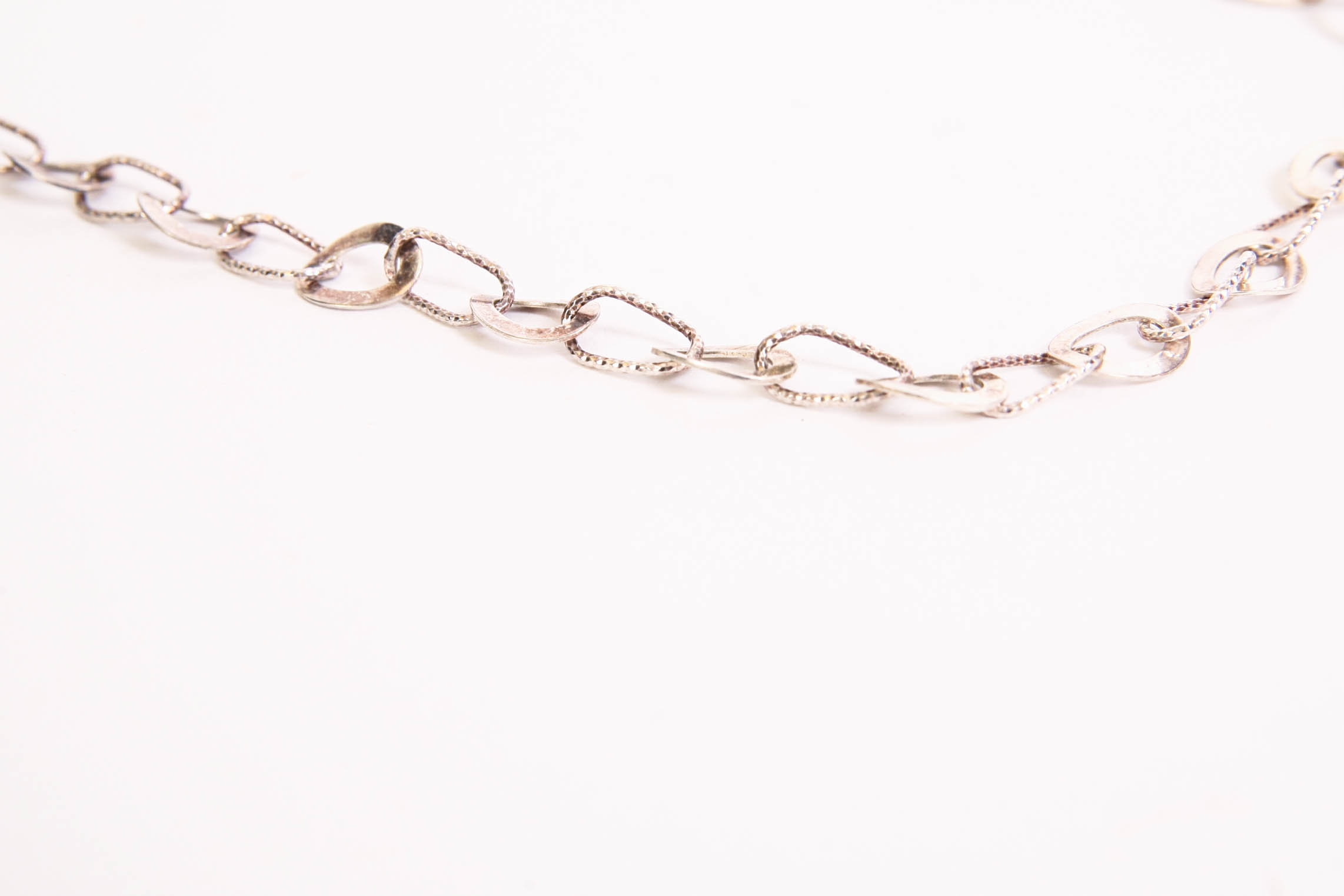 Sterling Silver Link Necklace