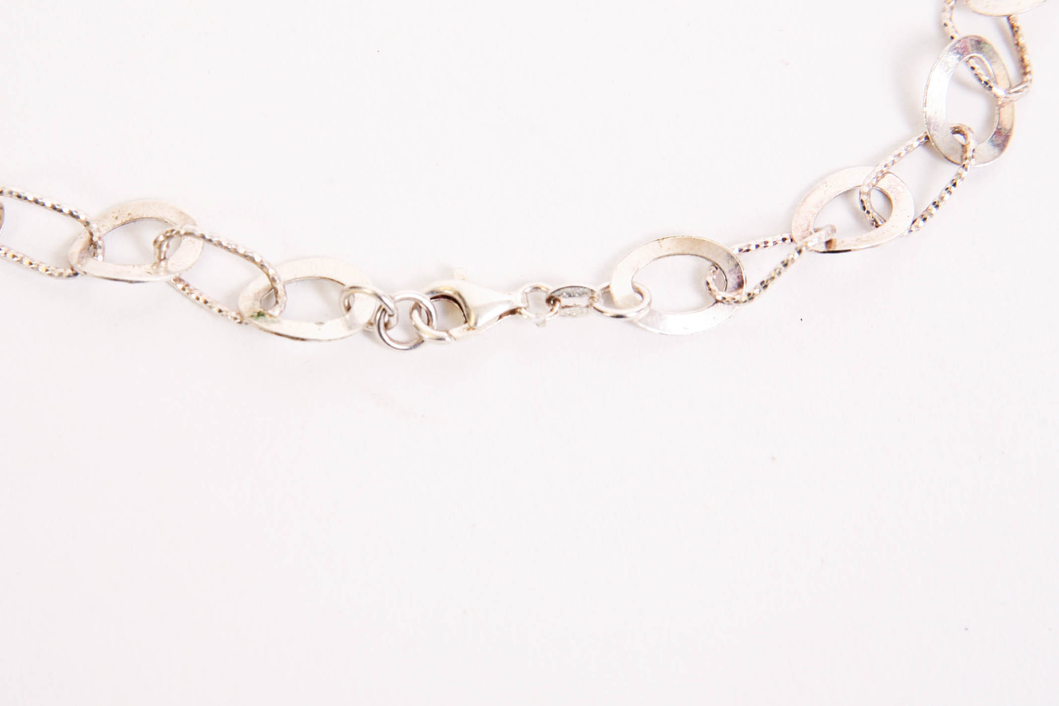 Sterling Silver Link Necklace