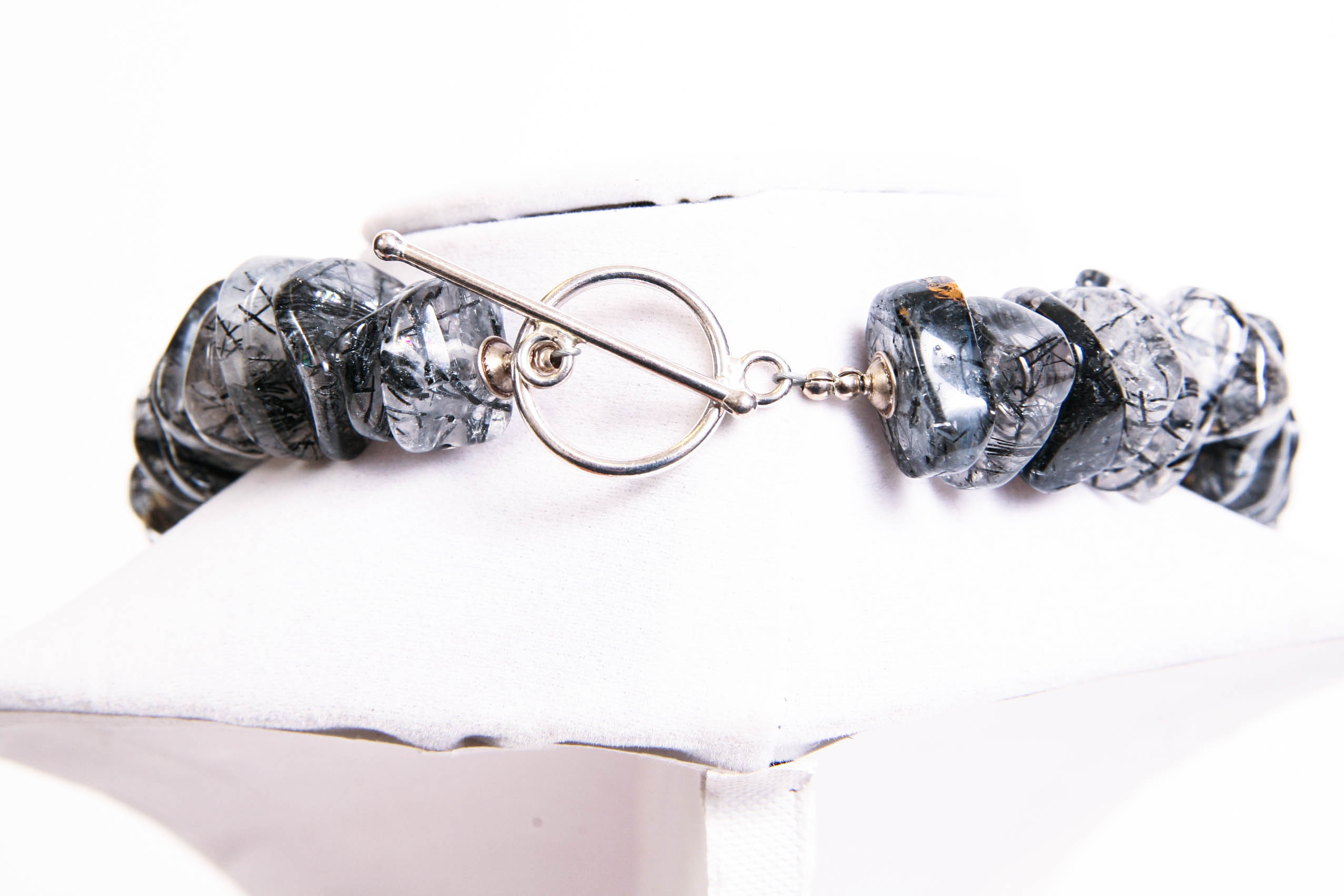 Black Rutilated Quartz Necklace