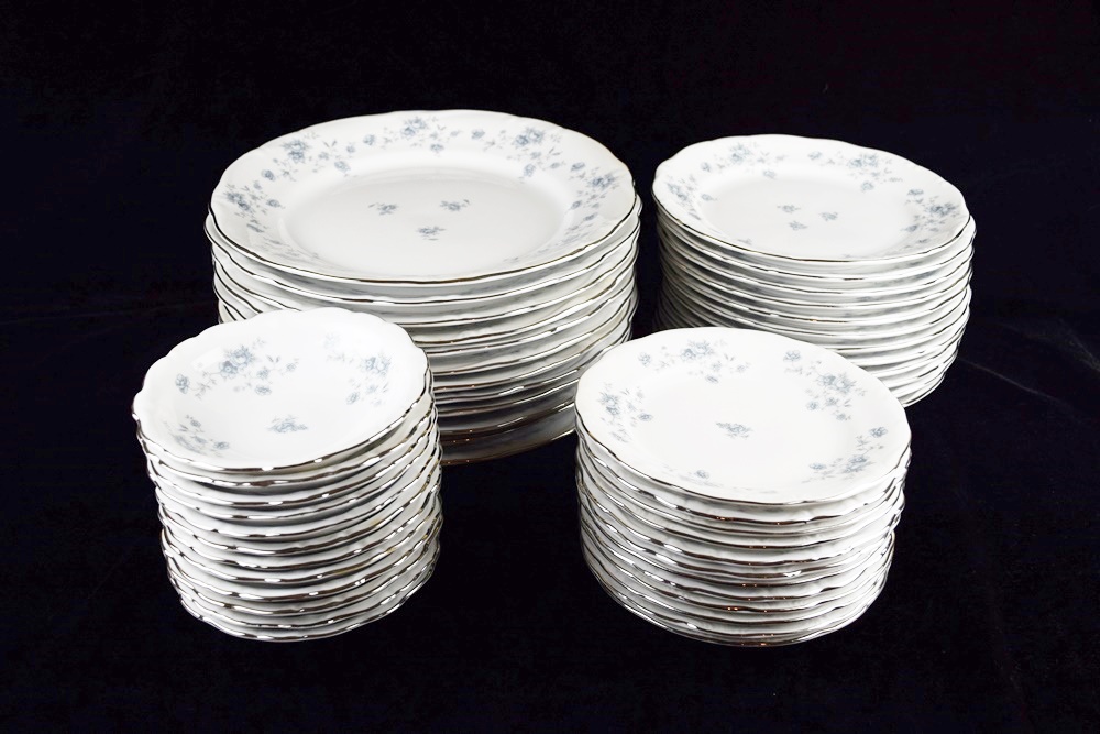 Johann Haviland Bavaria "Blue Garland" China for Twelve Settings
