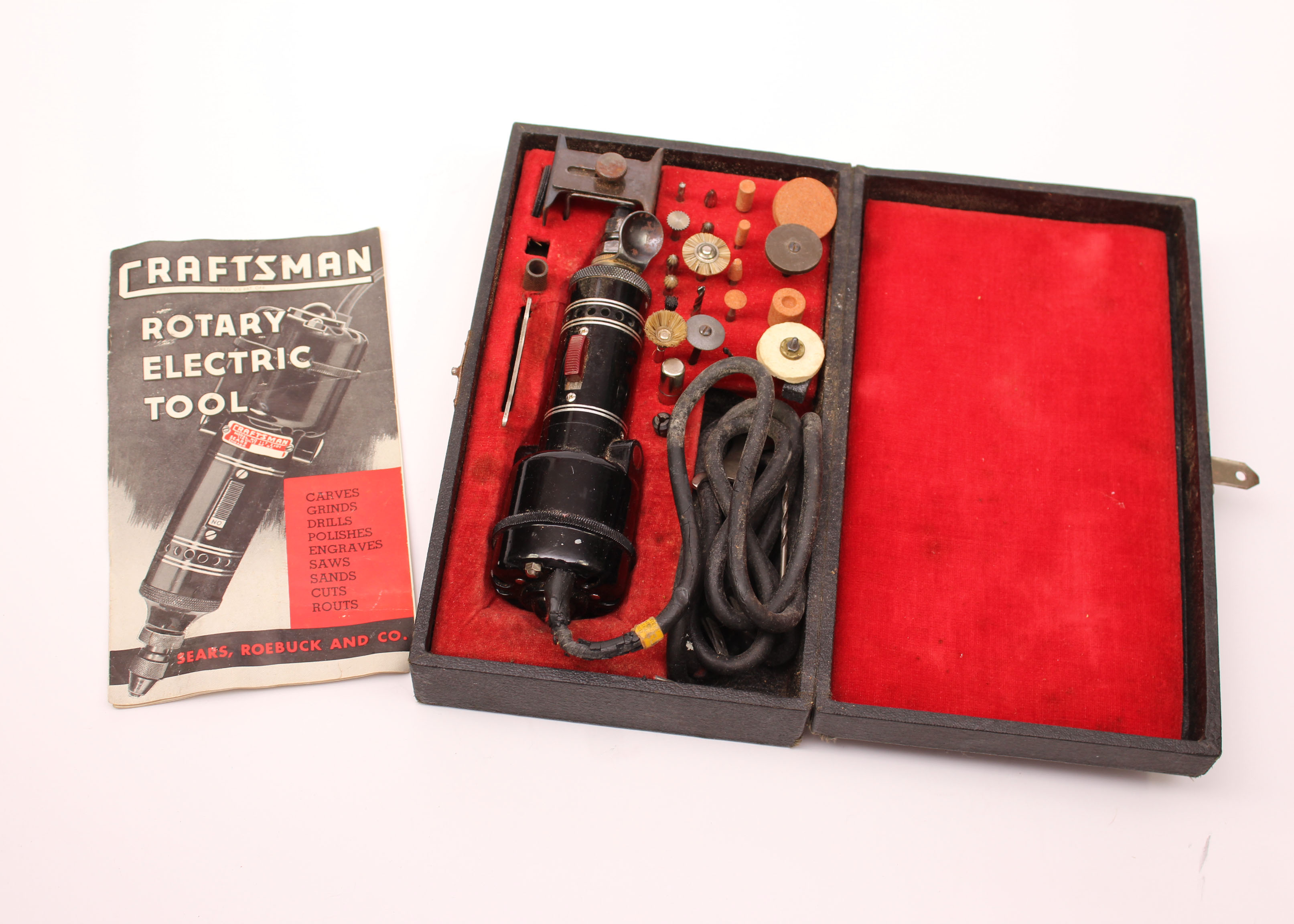 Vintage Craftsman Rotary Electric Tool 117 2101