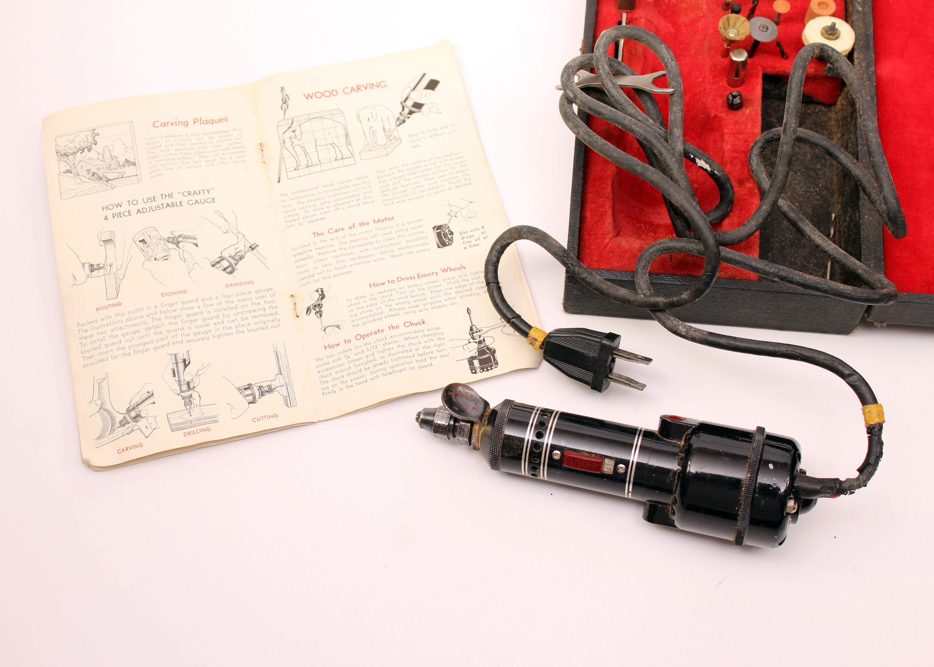 Vintage Craftsman Rotary Electric Tool 117 2101