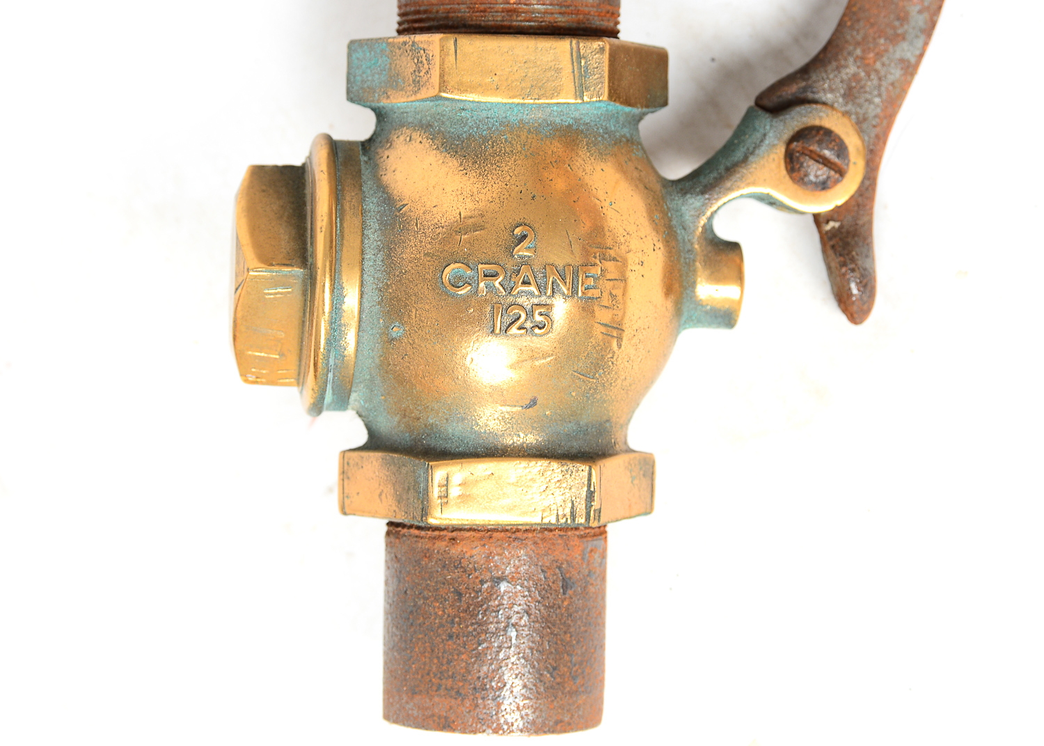 Antique Brass Locomotive Steam Whistle