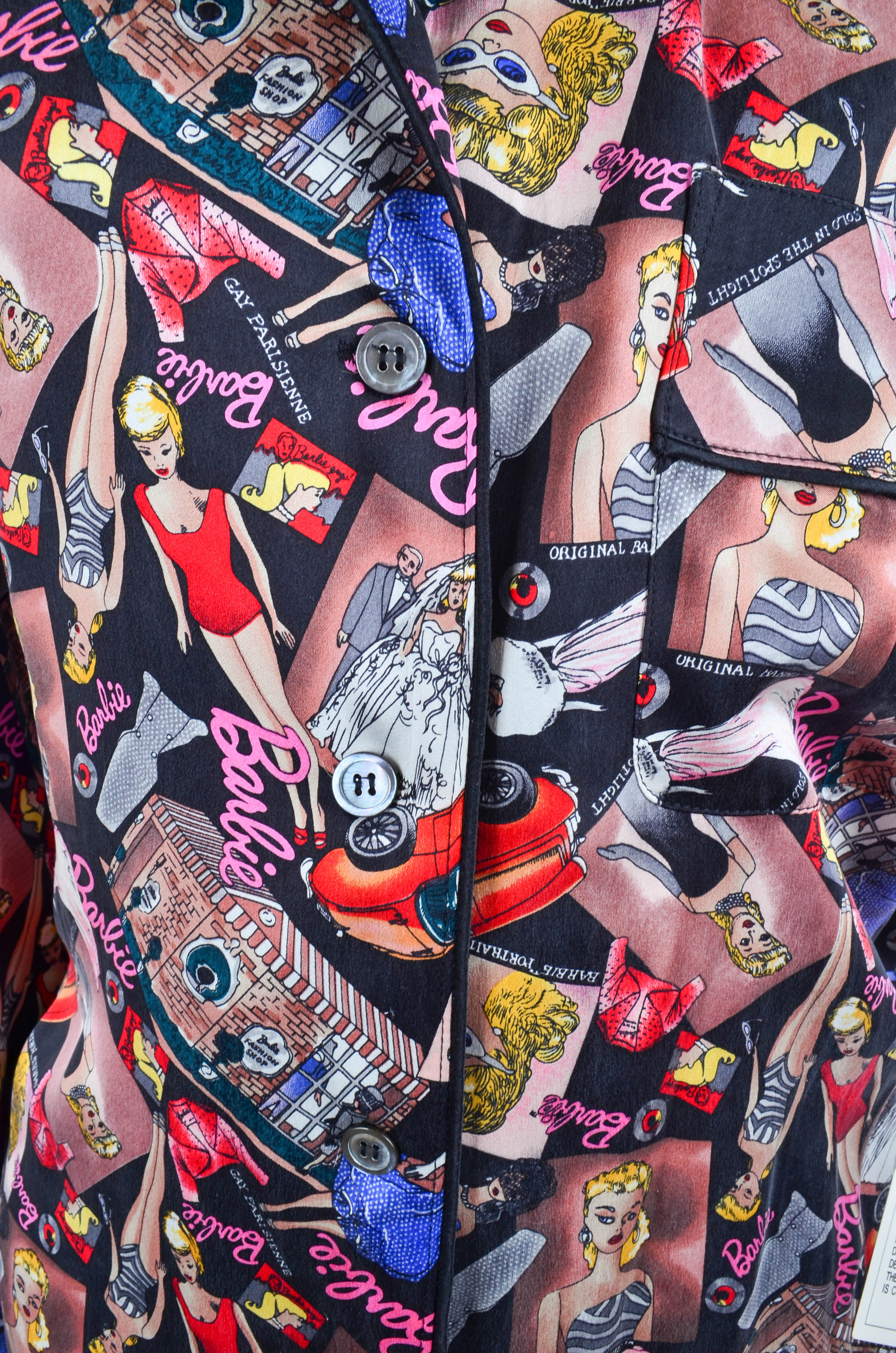 Limited Edition Nicole Miller Barbie Print Pajamas