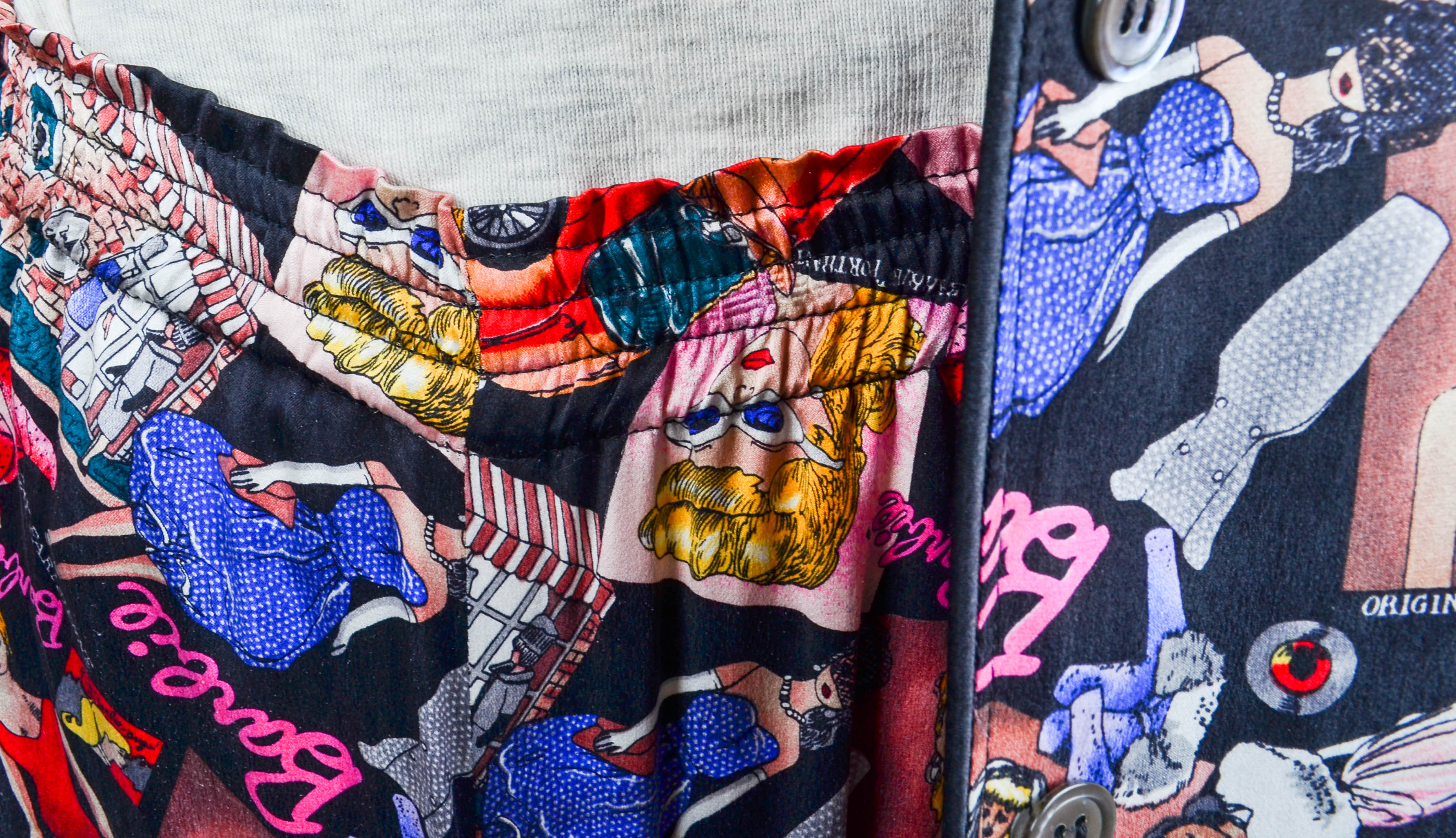 Limited Edition Nicole Miller Barbie Print Pajamas