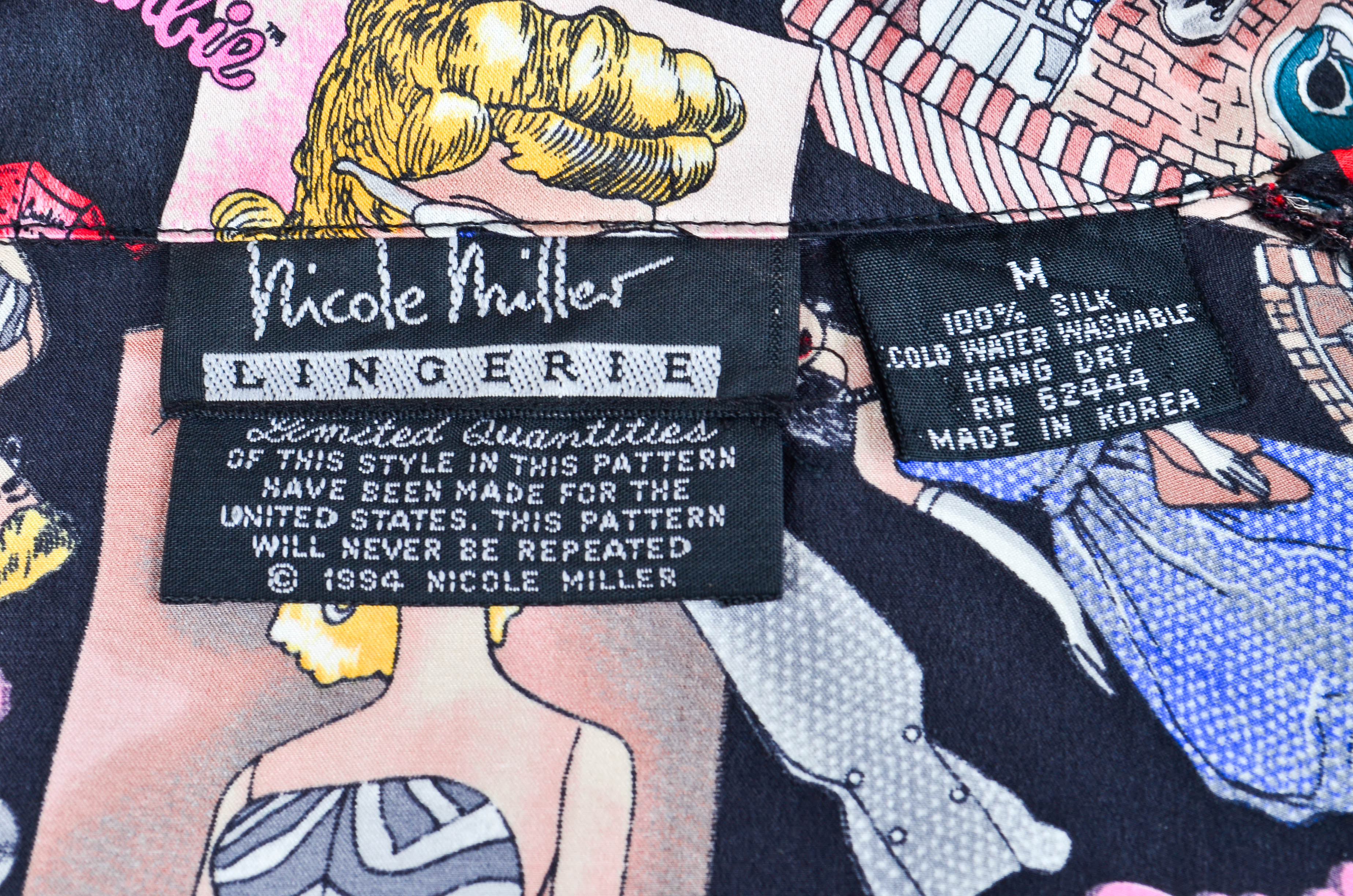 Limited Edition Nicole Miller Barbie Print Pajamas
