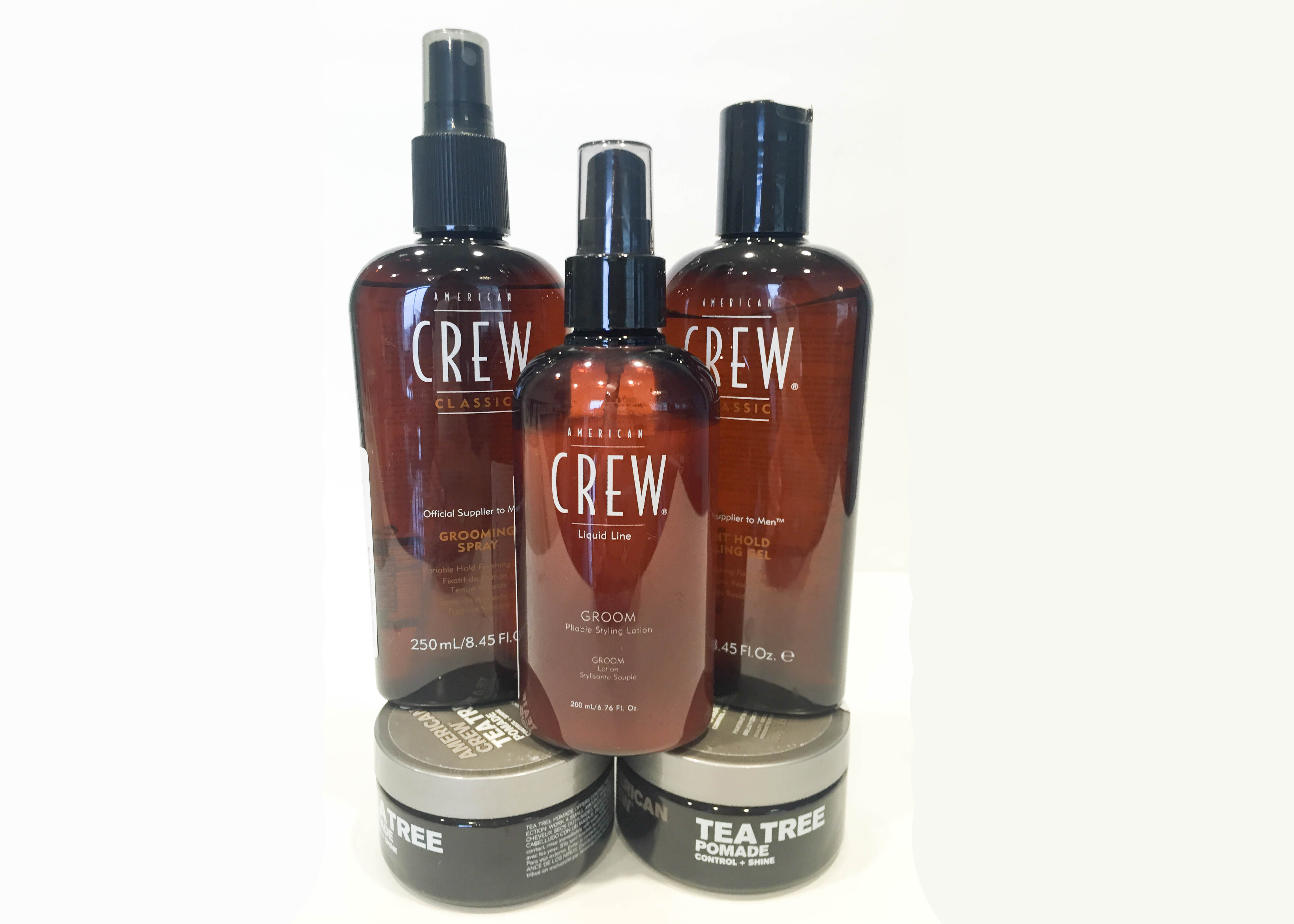 Group of American Crew Men's Styling Products