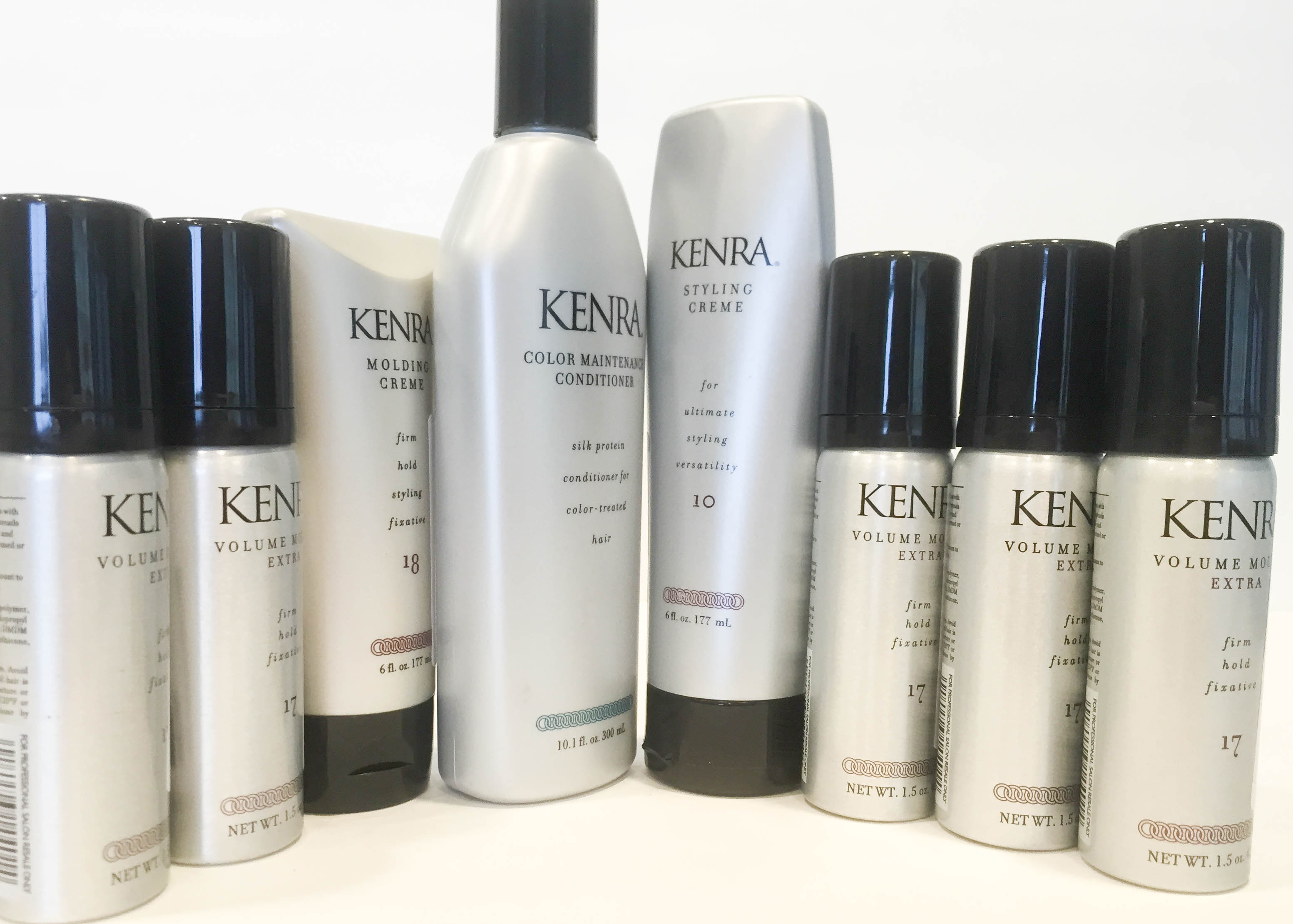 Collection of New Kenra Styling Products