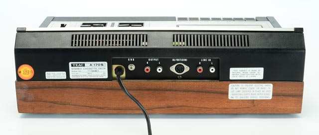 TEAC A-170S Cassette Deck and Recorder