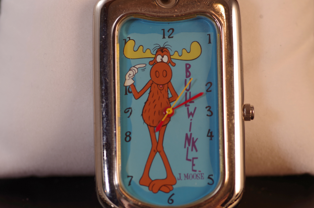 Ward Productions Bullwinkle Pendant Watch and Charm Bracelets