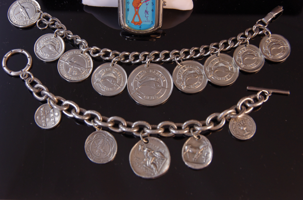 Ward Productions Bullwinkle Pendant Watch and Charm Bracelets