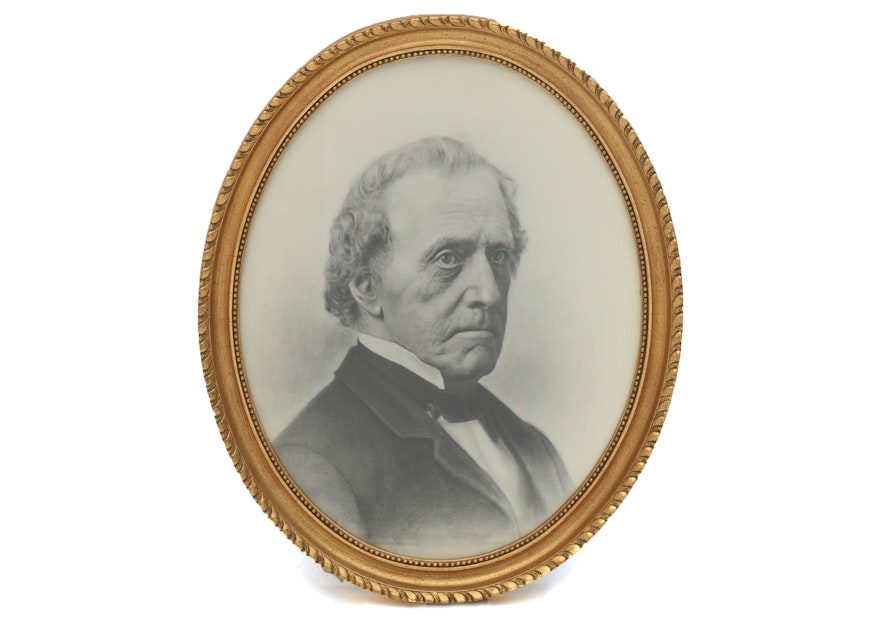 Portrait Of Procter and Gamble Founder James Gamble