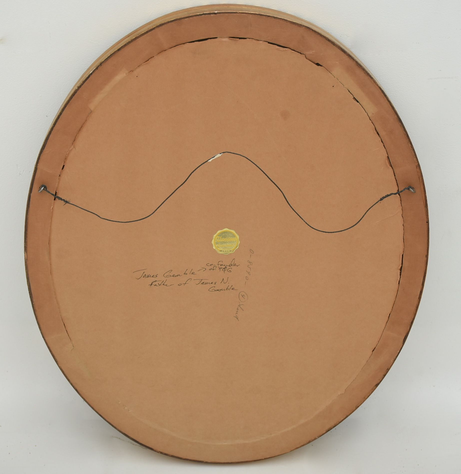 Portrait Of Procter and Gamble Founder James Gamble