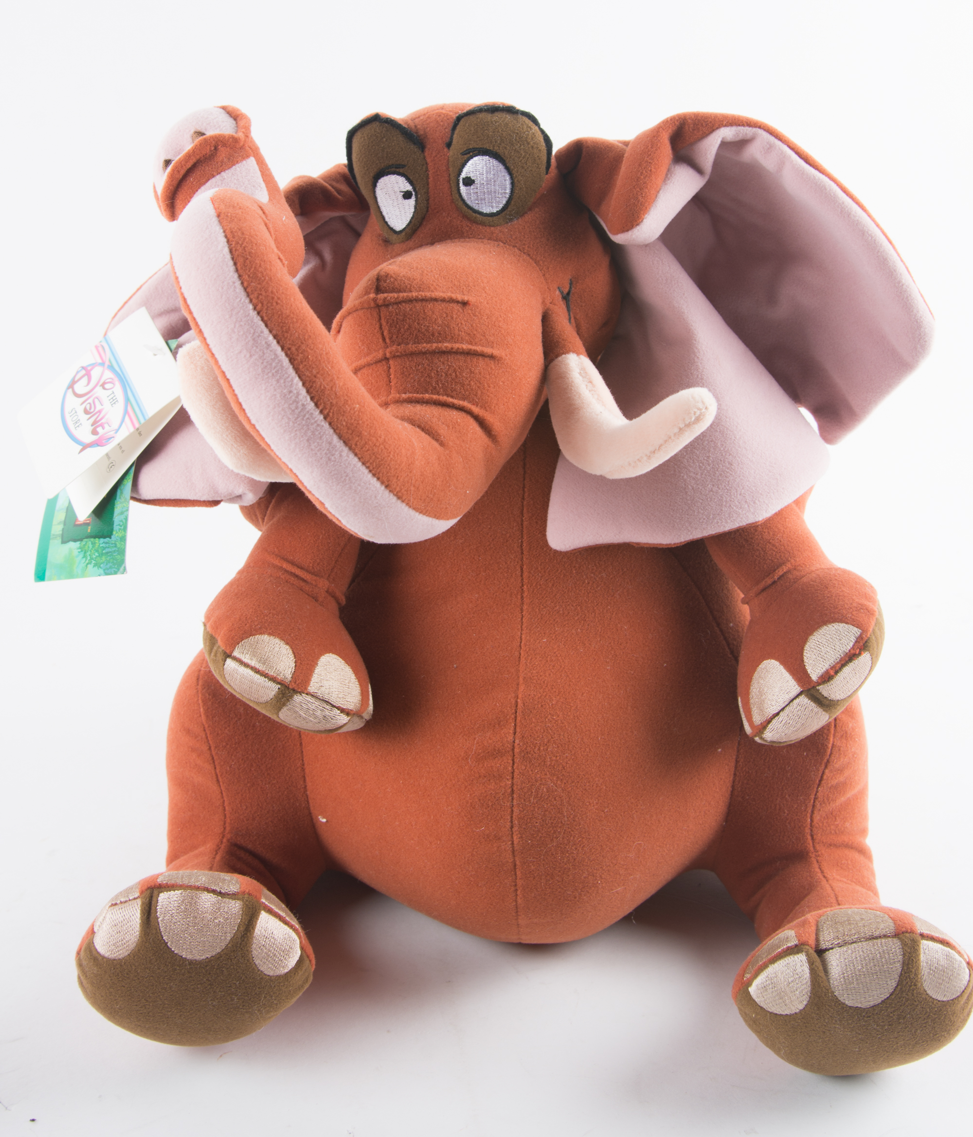 Pairing of Disney Tantor the Elephant Plushes