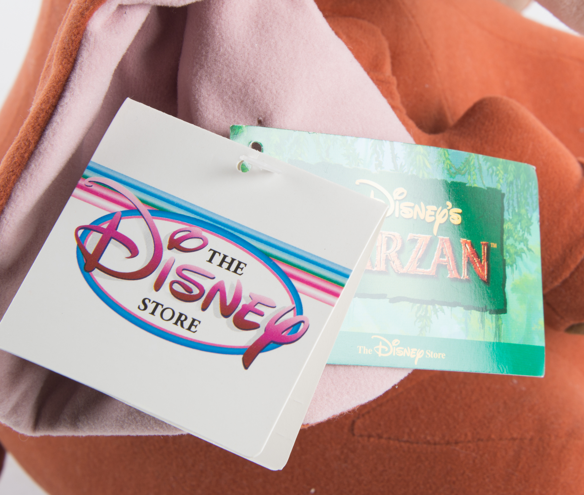 Pairing of Disney Tantor the Elephant Plushes