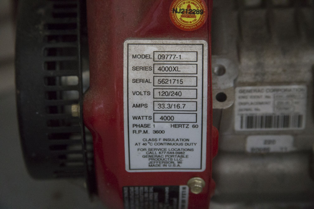 Generac 4000XL Industrial Generator