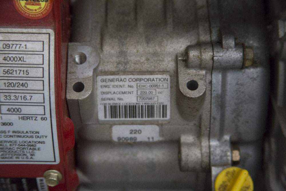 Generac 4000XL Industrial Generator