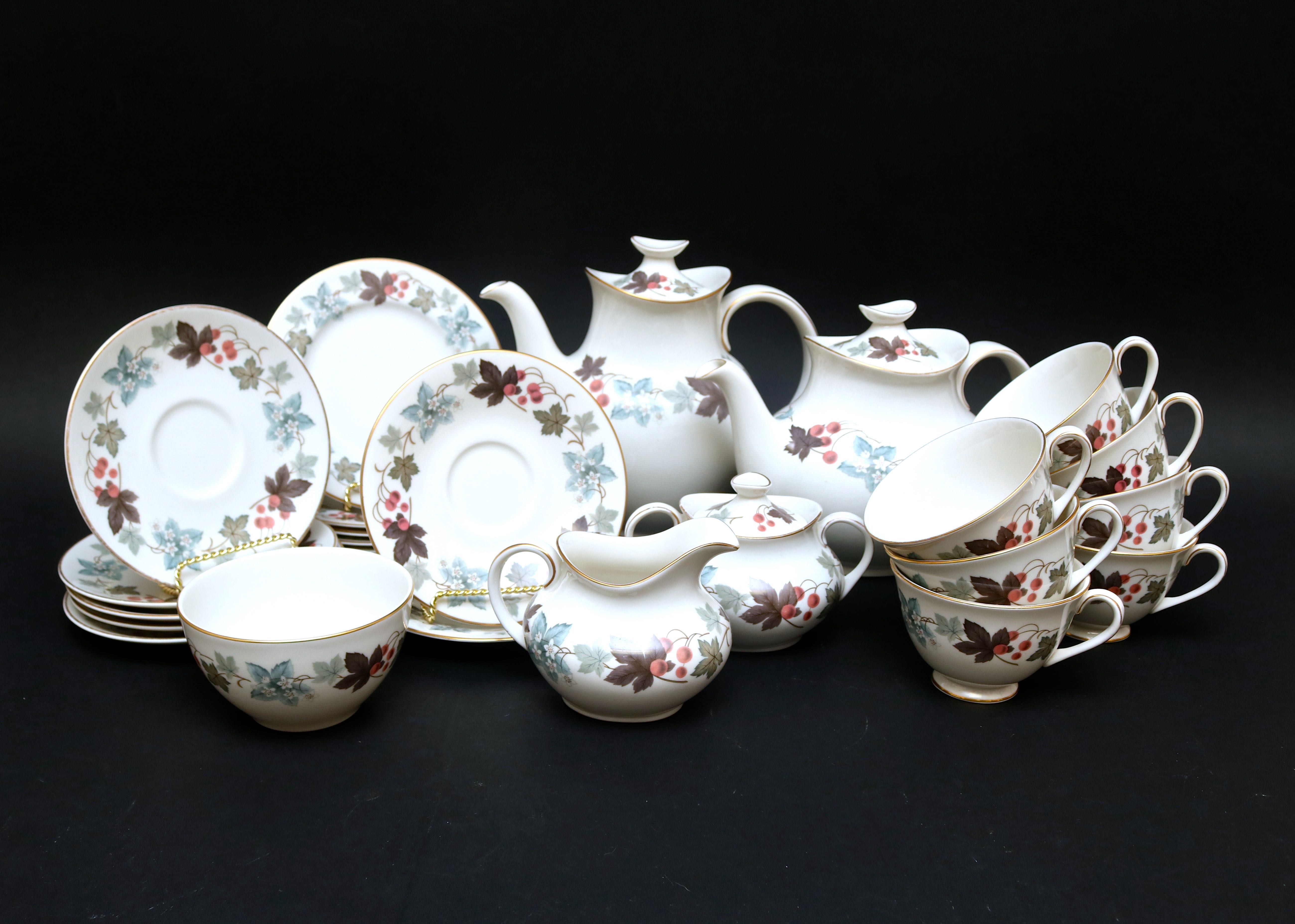 Royal Doulton "Camelot" Pattern Tea Set