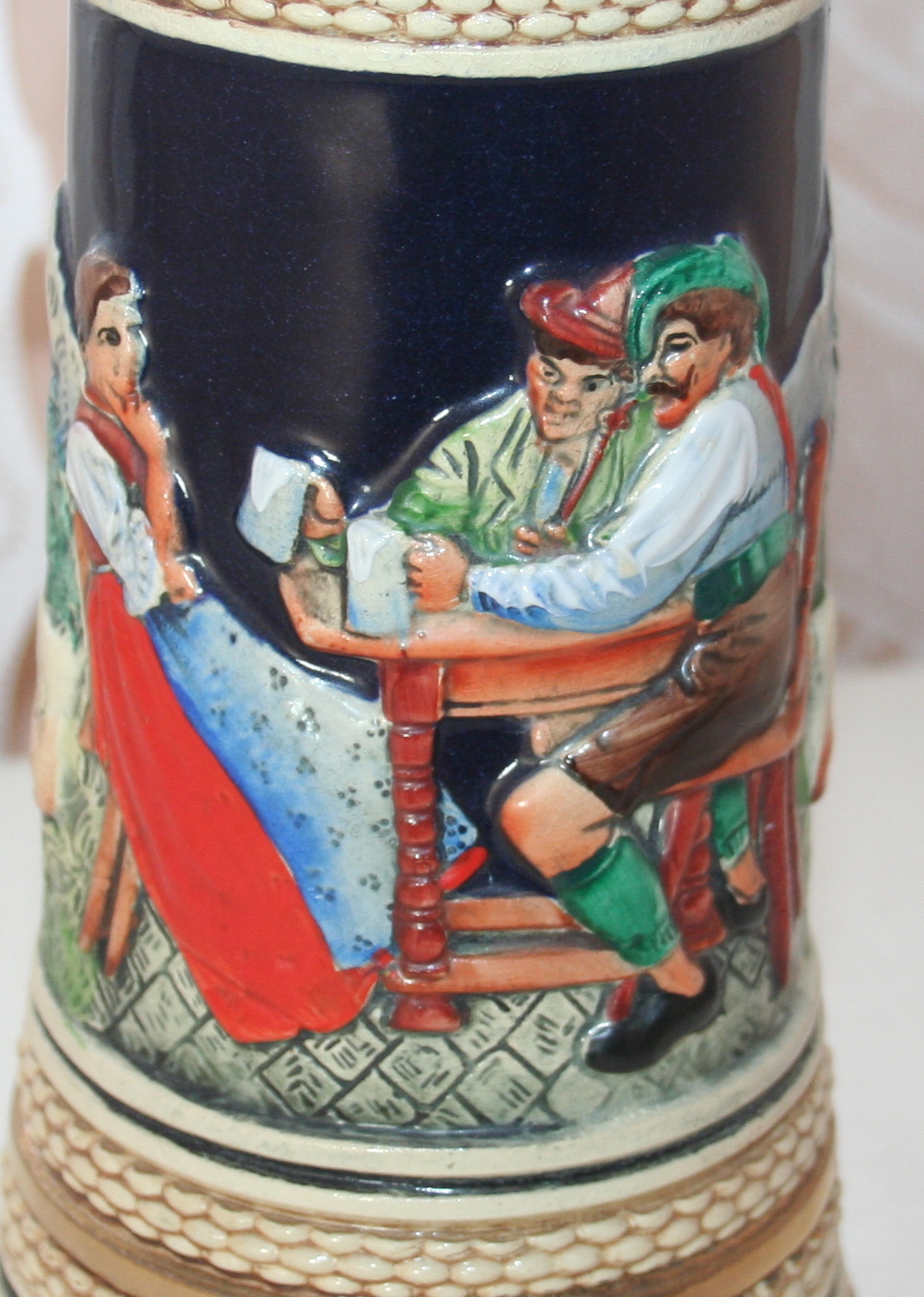 Vintage Musical Beer Stein