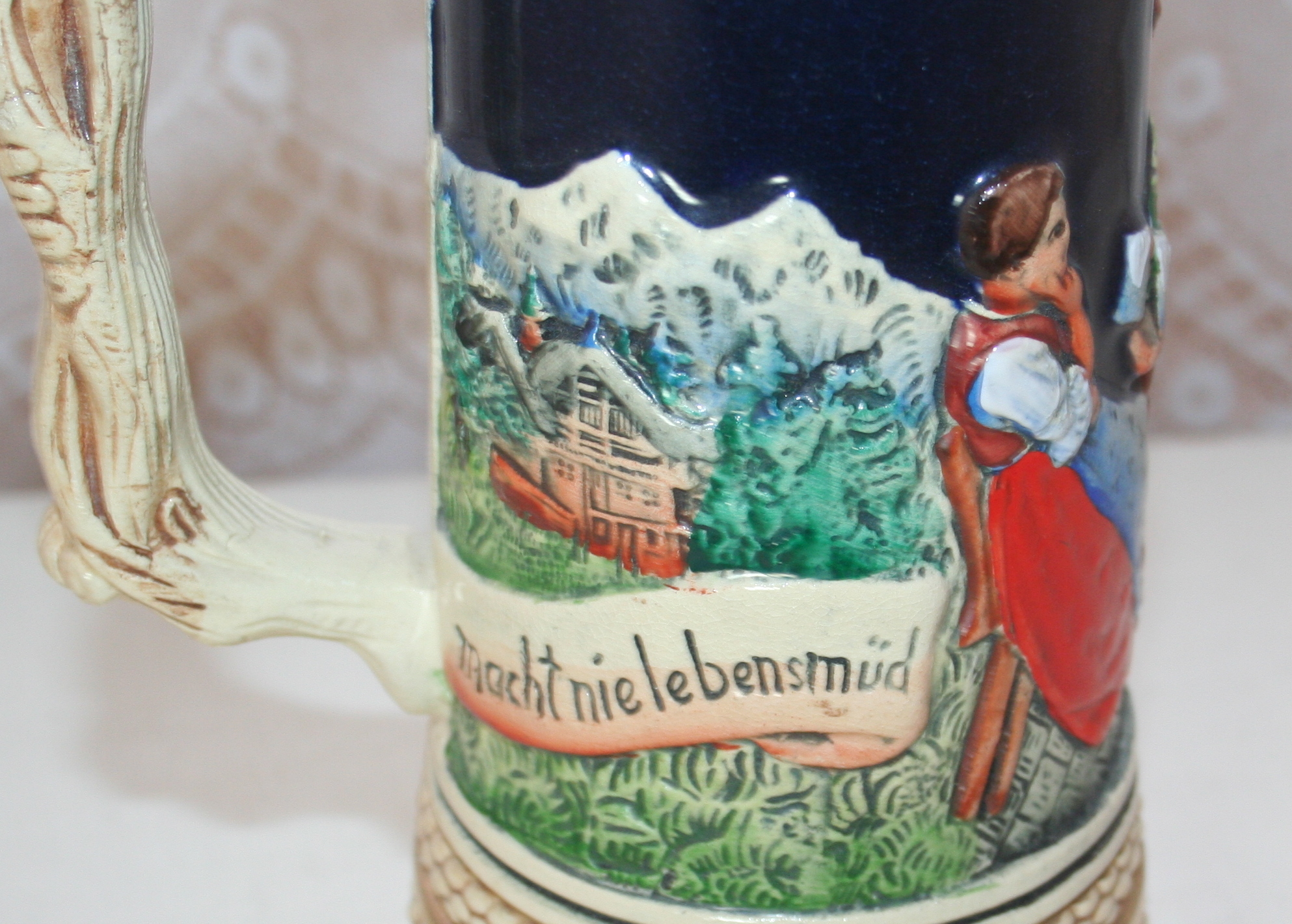 Vintage Musical Beer Stein