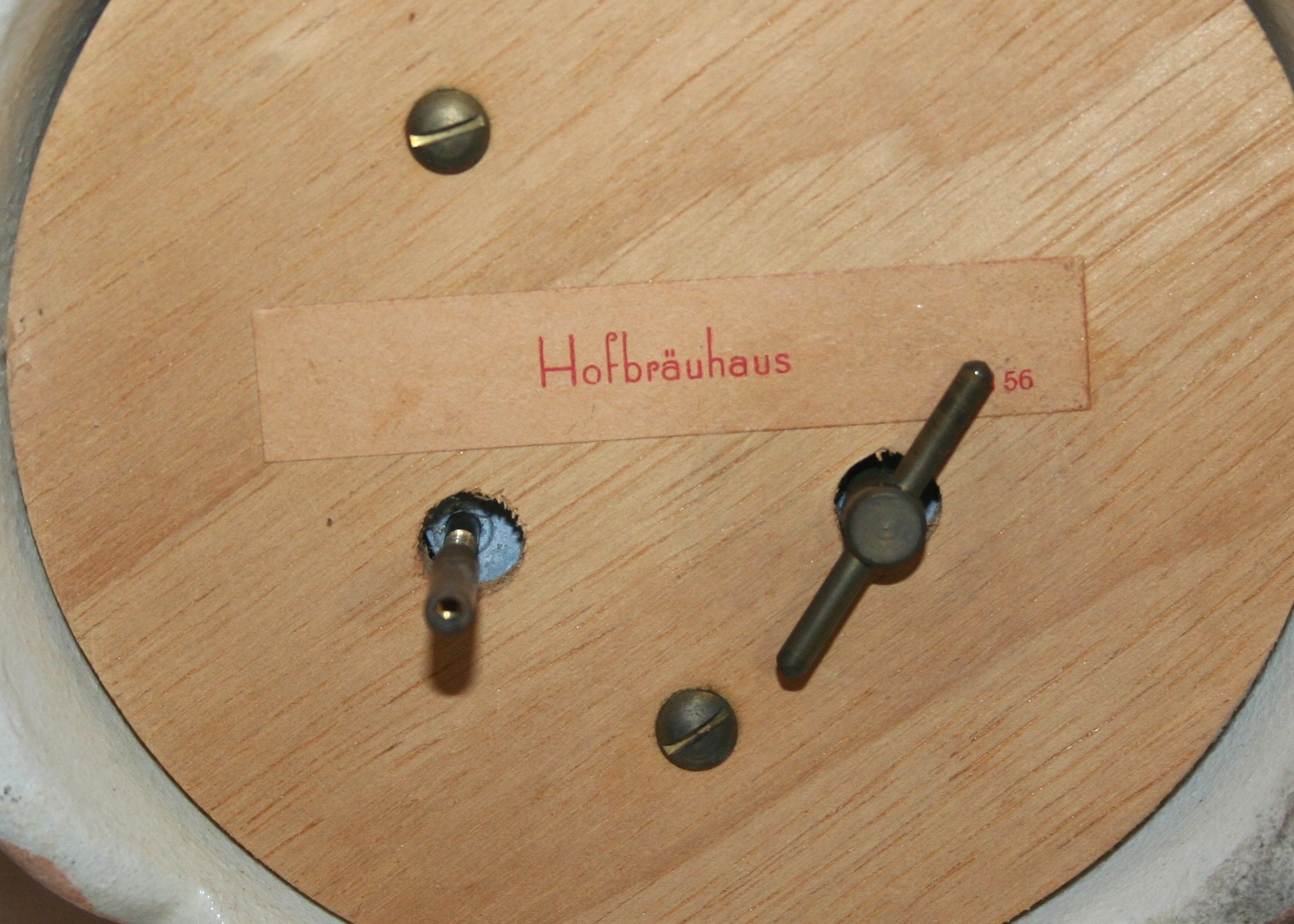 Vintage Musical Beer Stein