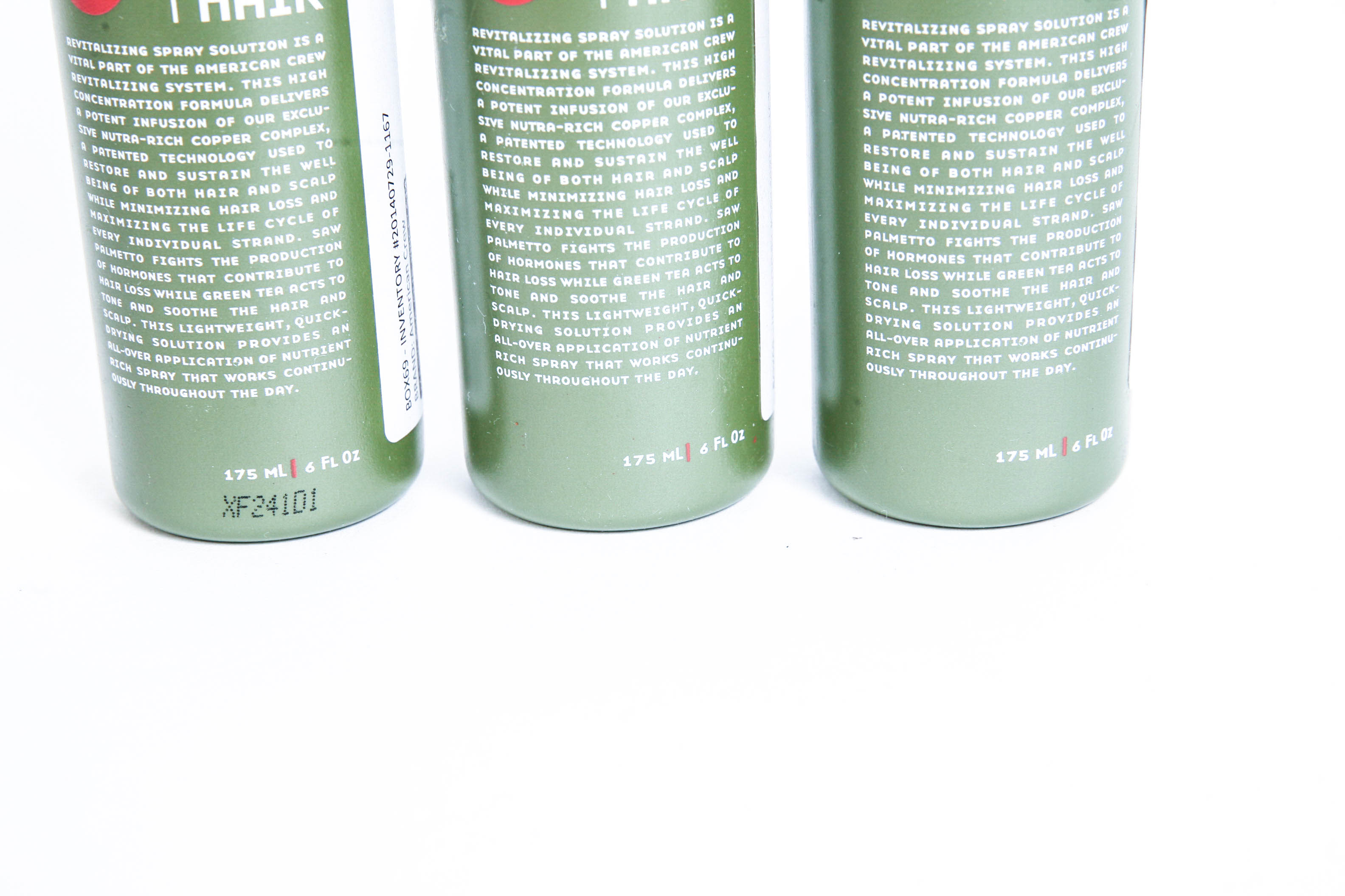 Trio of New American Crew Thickening Hair Products