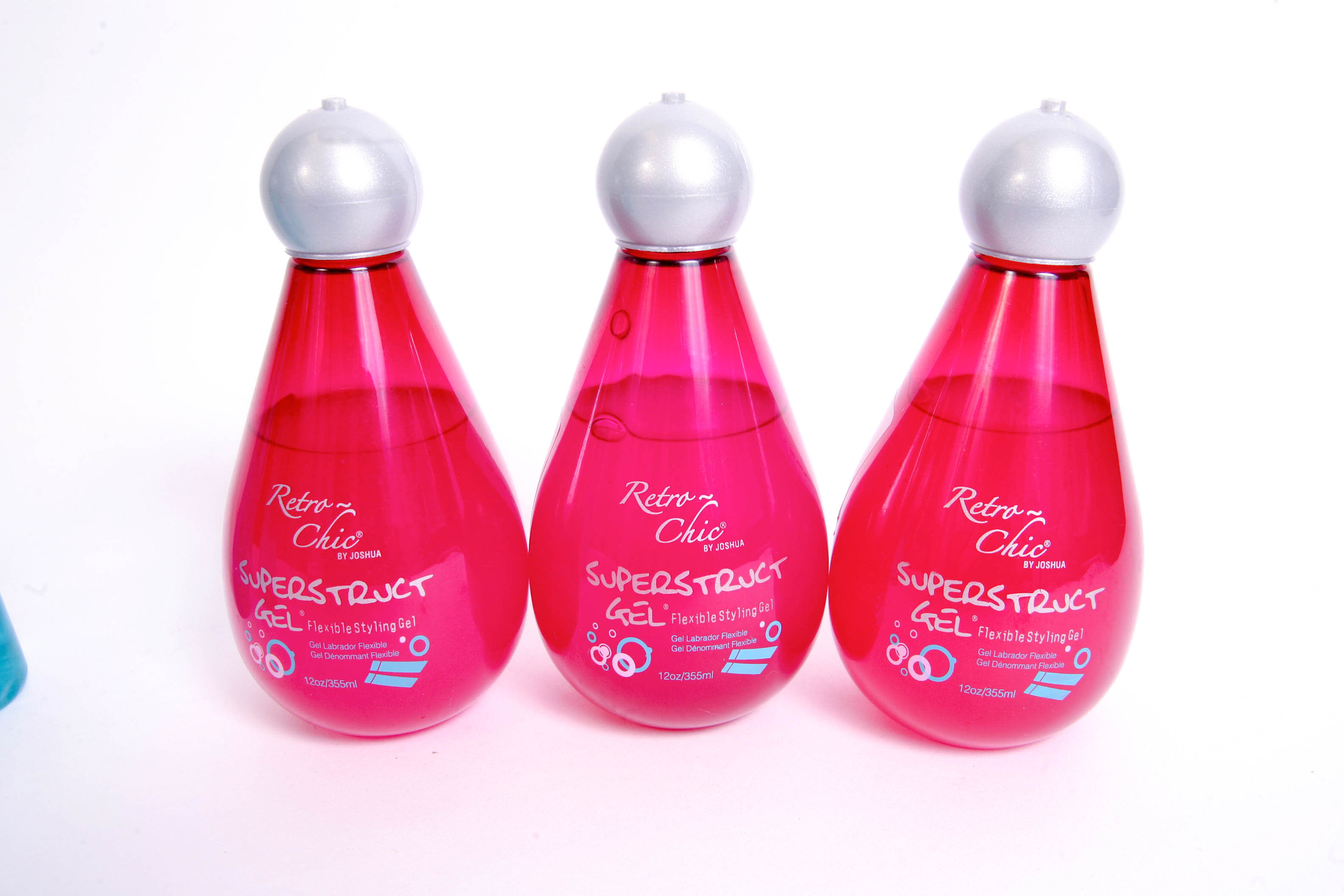 Seven Piece Collection of Retro Chic Hair Products.