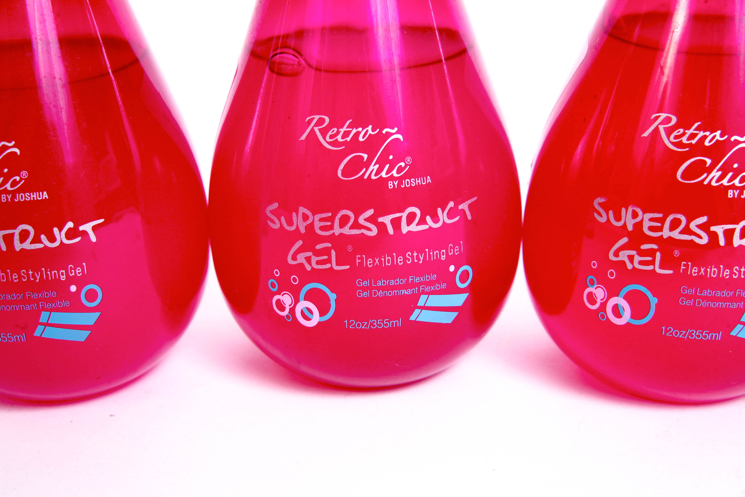 Seven Piece Collection of Retro Chic Hair Products.