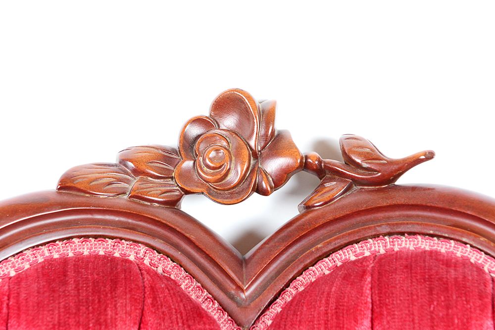 Vintage Heart Back Side Chair