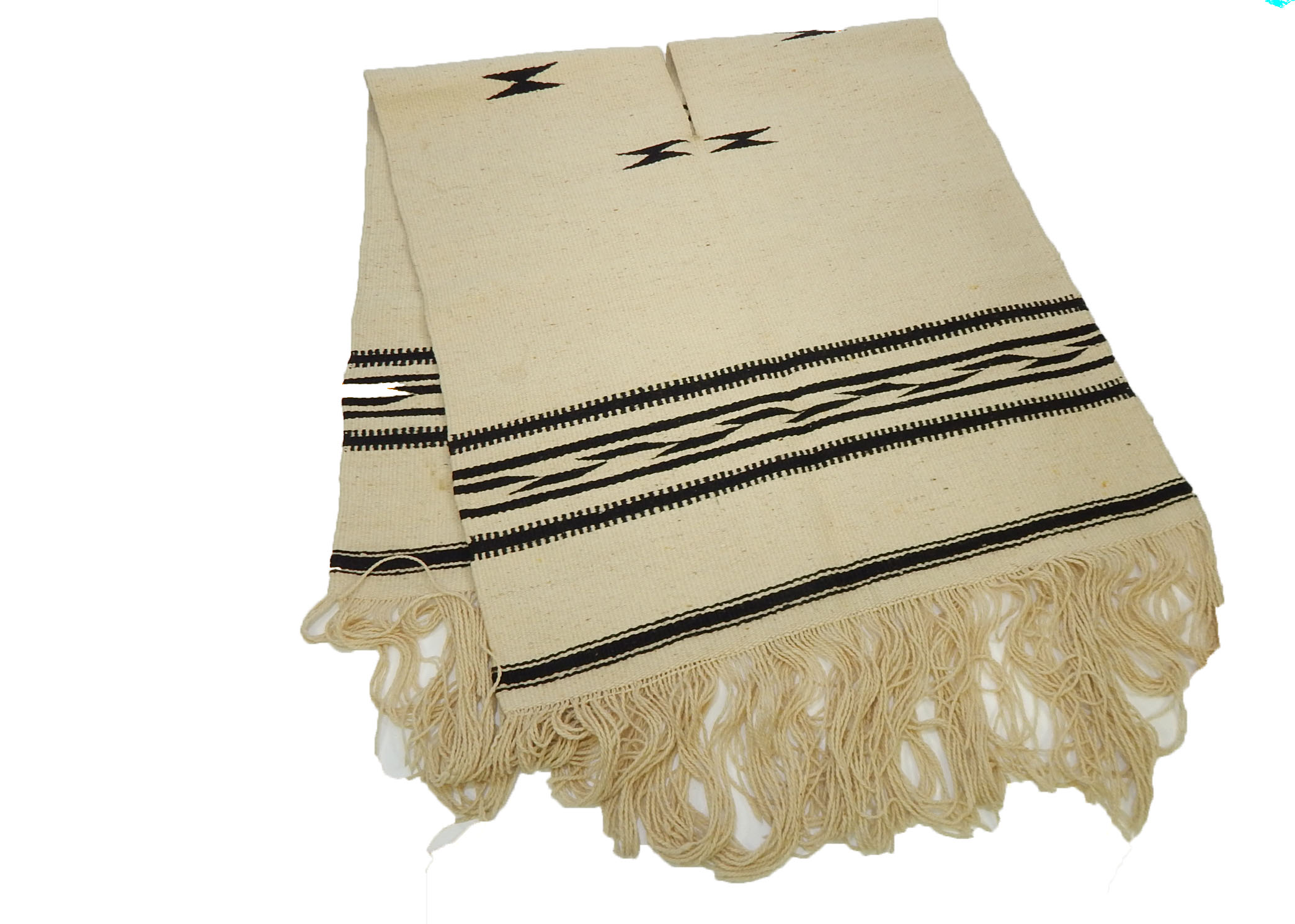 Vintage 1970s Handwoven Southwest American Poncho