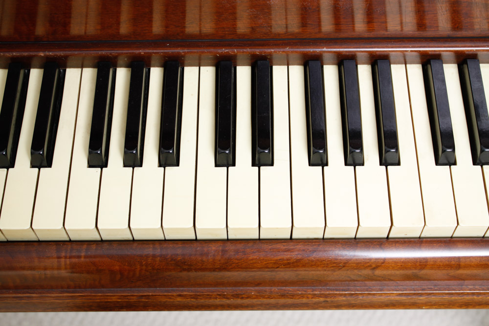 Kimball Console Upright Piano with Bench