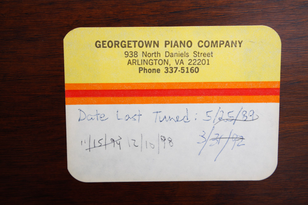 Kimball Console Upright Piano with Bench