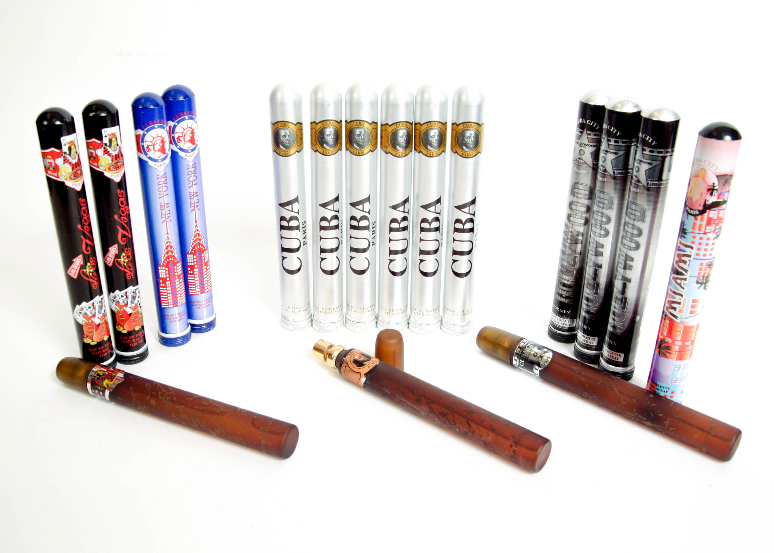 Collection of Cuba City Perfumes